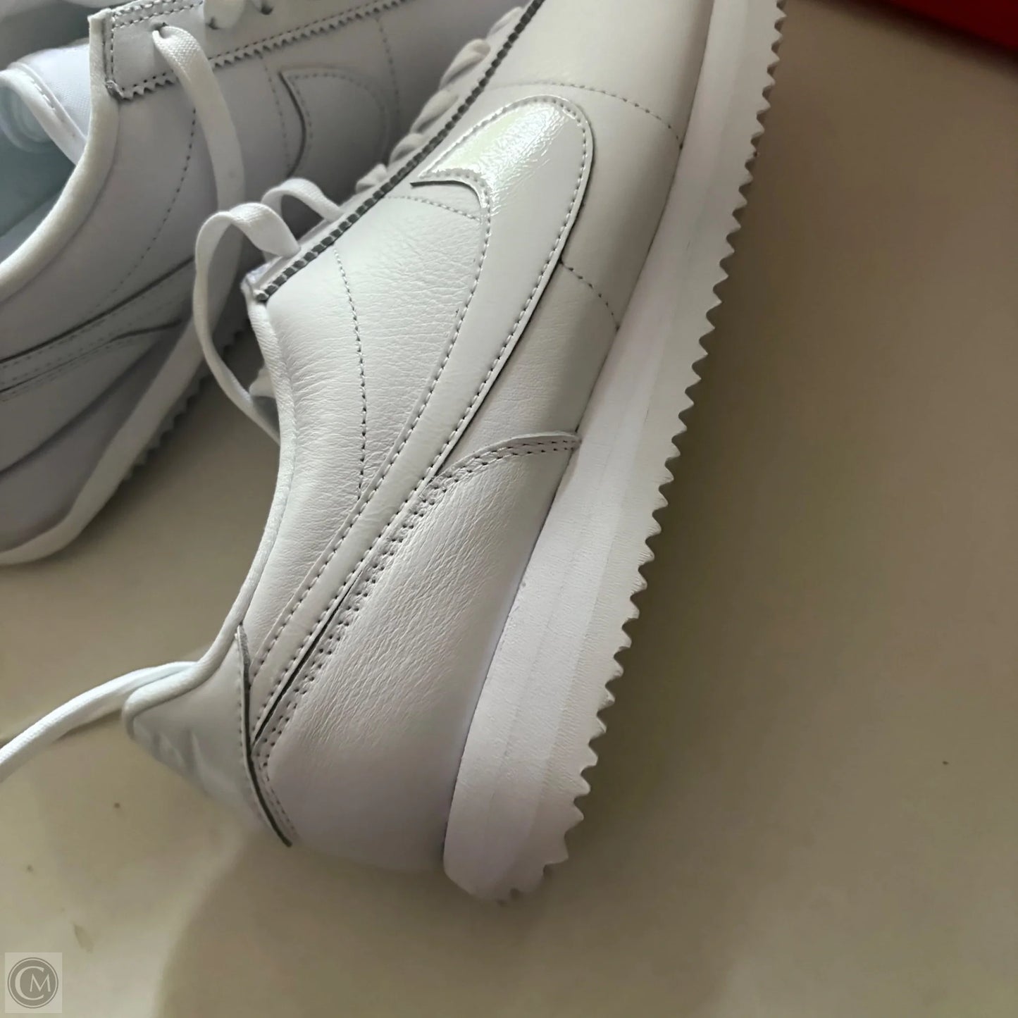 Shoes Athletic By Nike In White, Size: 8