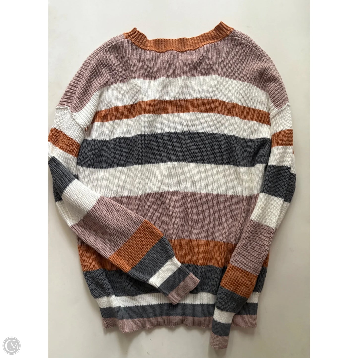 Sweater By Cmc In Striped Pattern, Size: Xl
