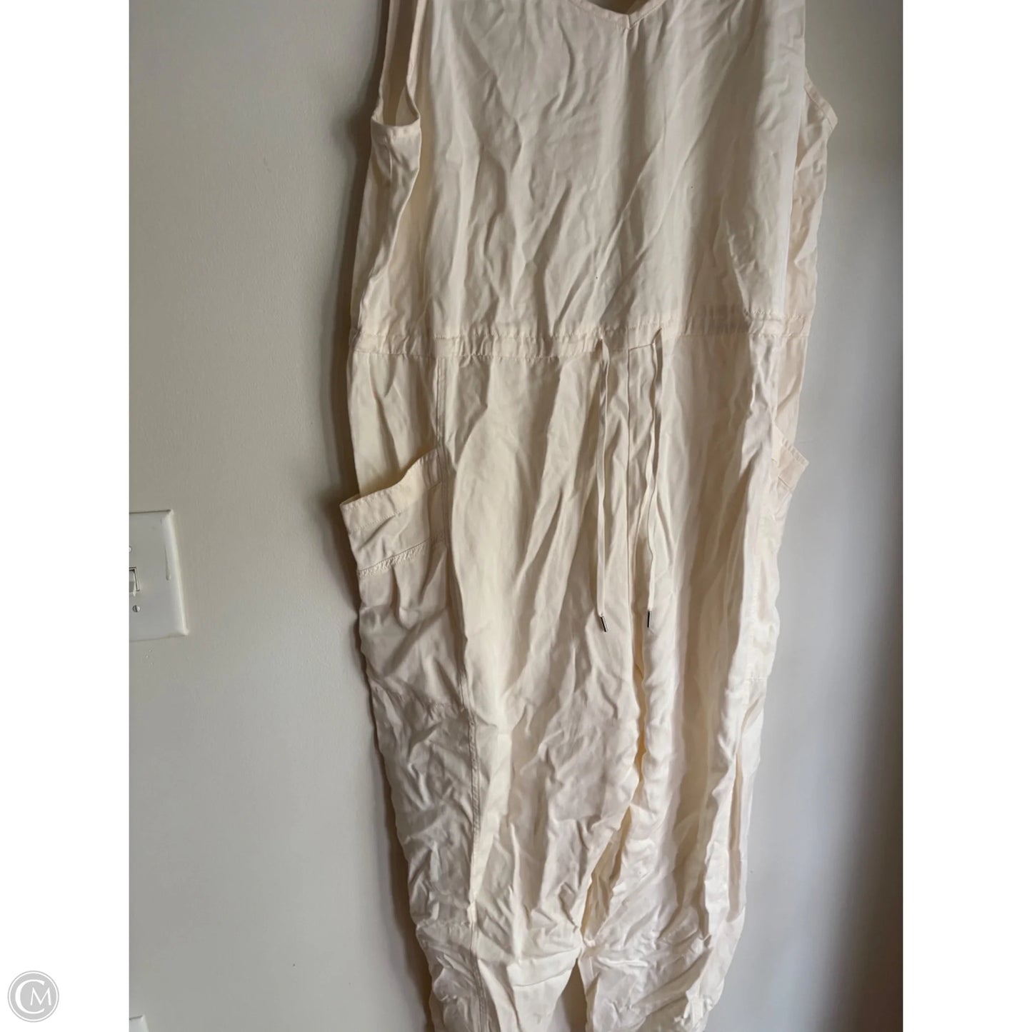 Jumpsuit By Calia In Cream, Size: Xl