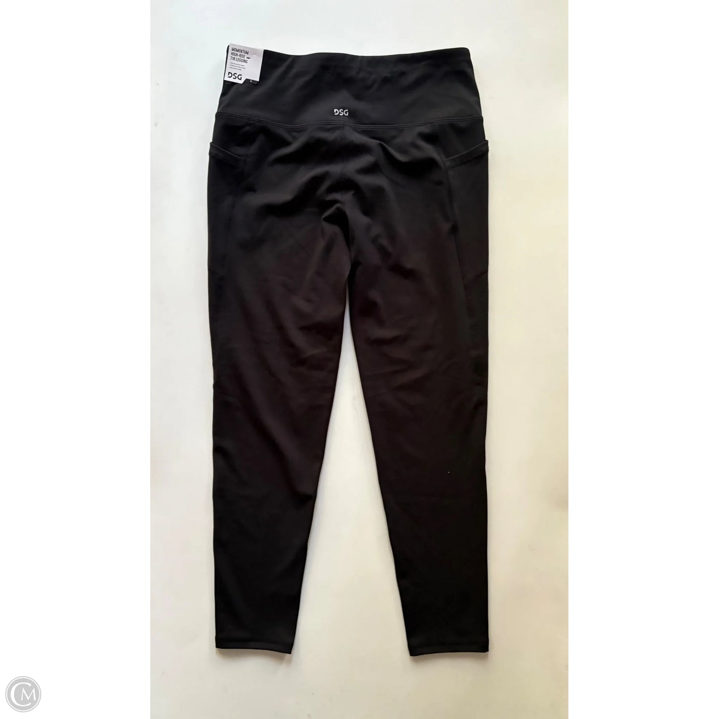 Athletic Leggings By Dsg Outerwear In Black, Size: M