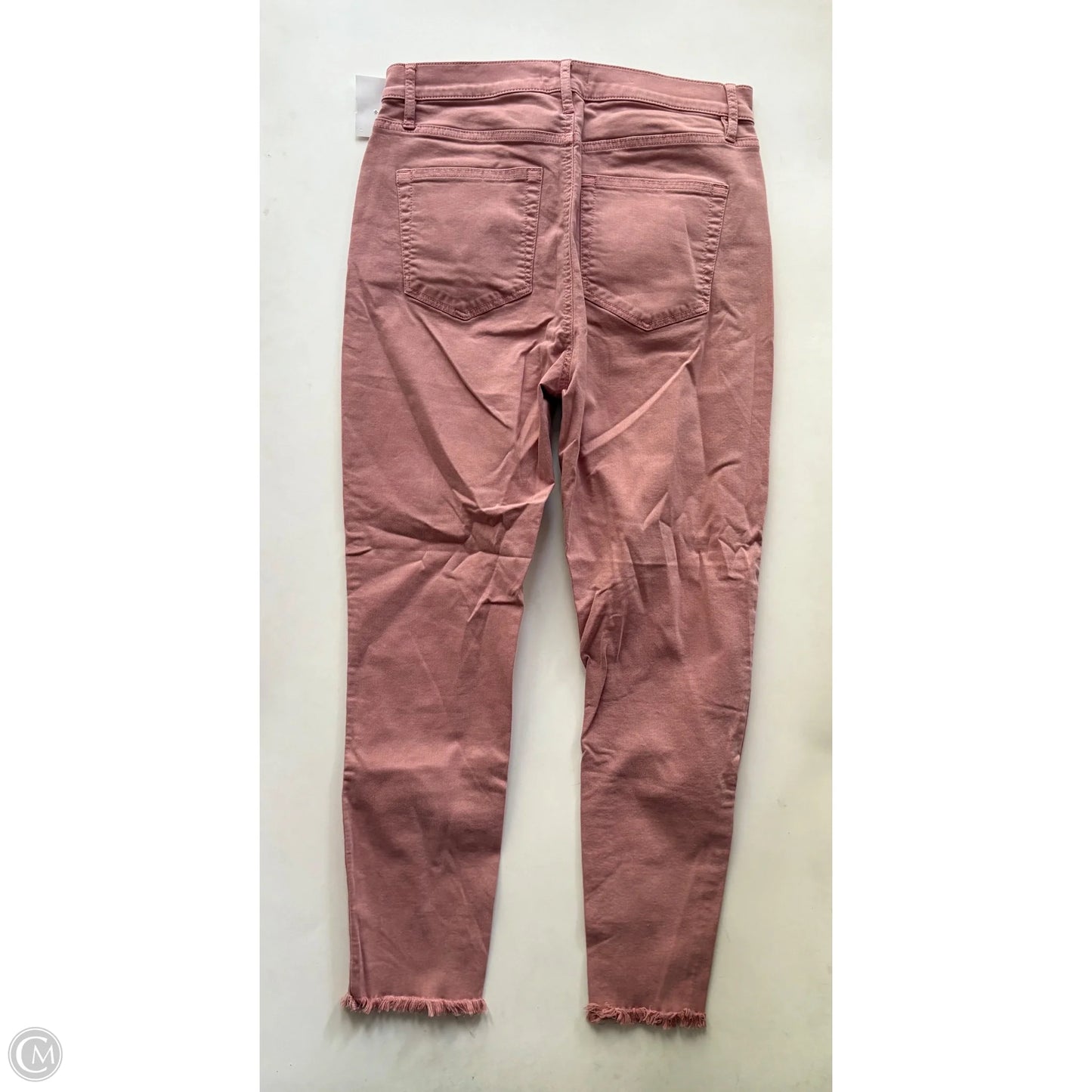 Jeans Skinny By Loft In Pink, Size: 8