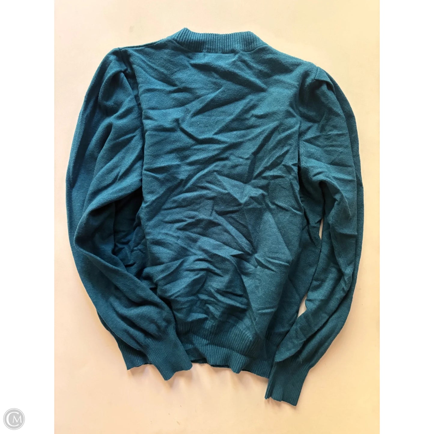 Sweater By Zenana In Blue, Size: L