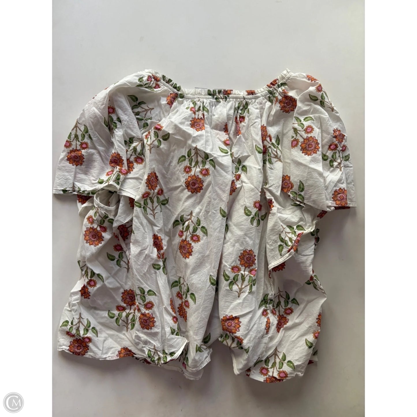 Top Short Sleeve By Old Gringo In Floral Print, Size: 2x