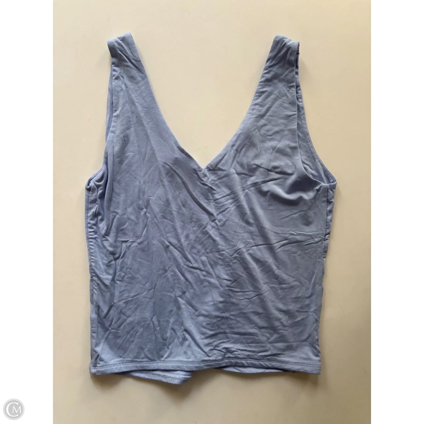 Athletic Tank Top By Be Cool In Blue, Size: L