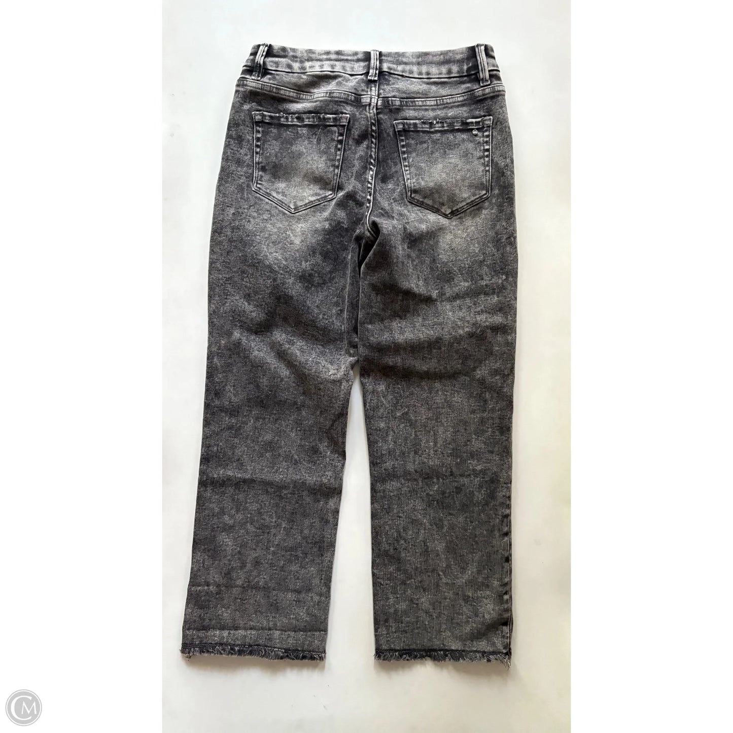 Jeans Wide Leg By Micas In Black, Size: 4