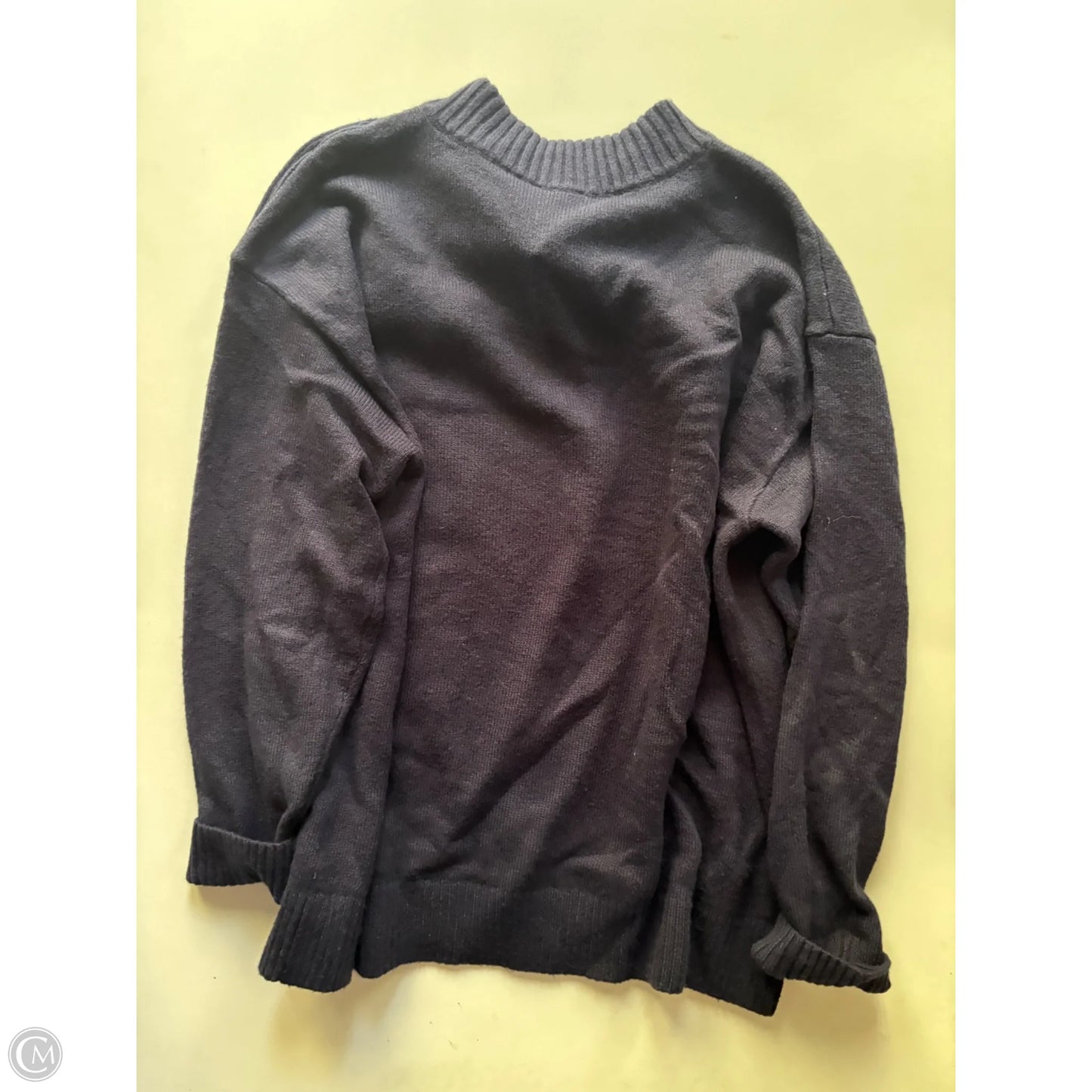 Sweater By Talbots In Navy, Size: L