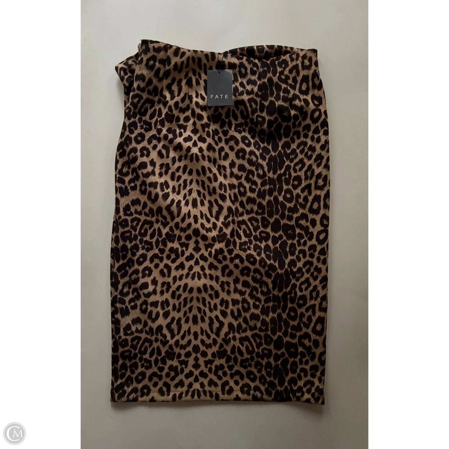 Skirt Midi By Fate In Animal Print, Size: 12