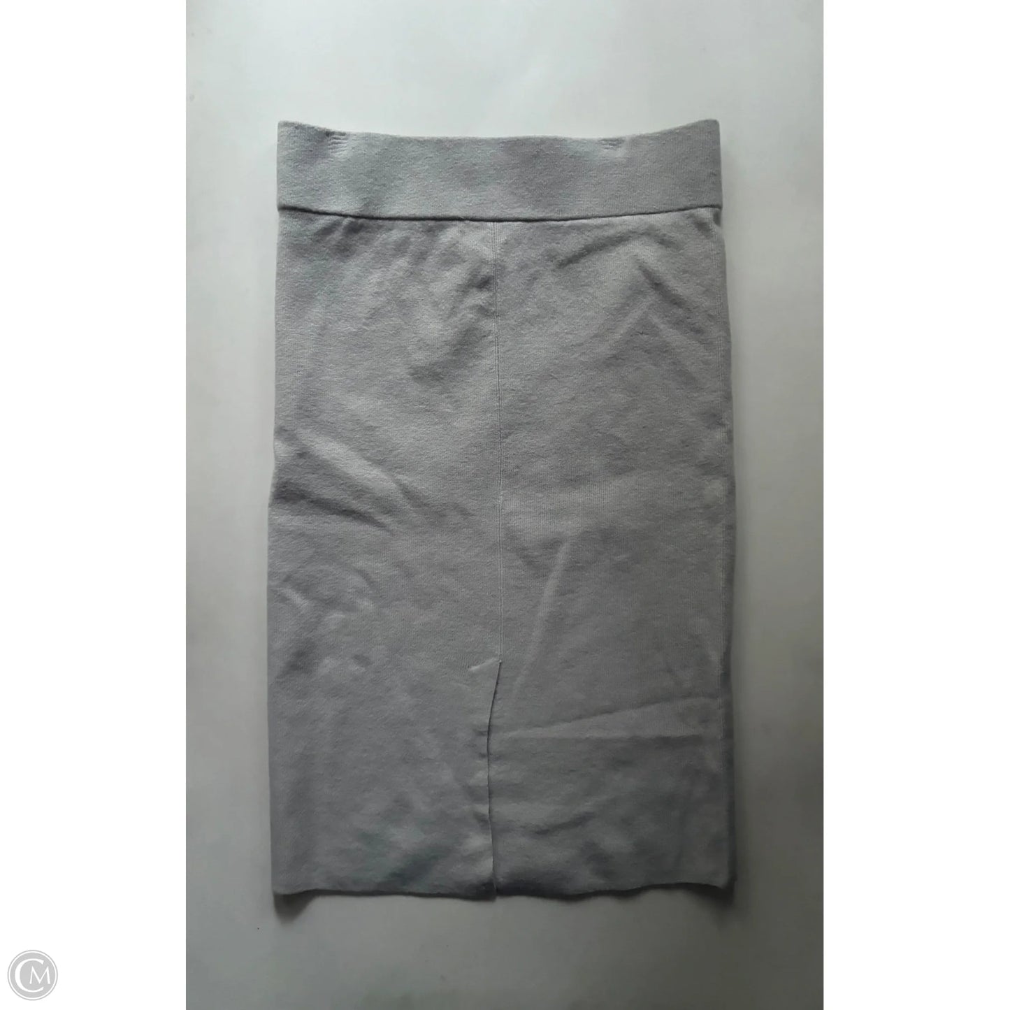 Skirt Maxi By Loft In Grey, Size: 8