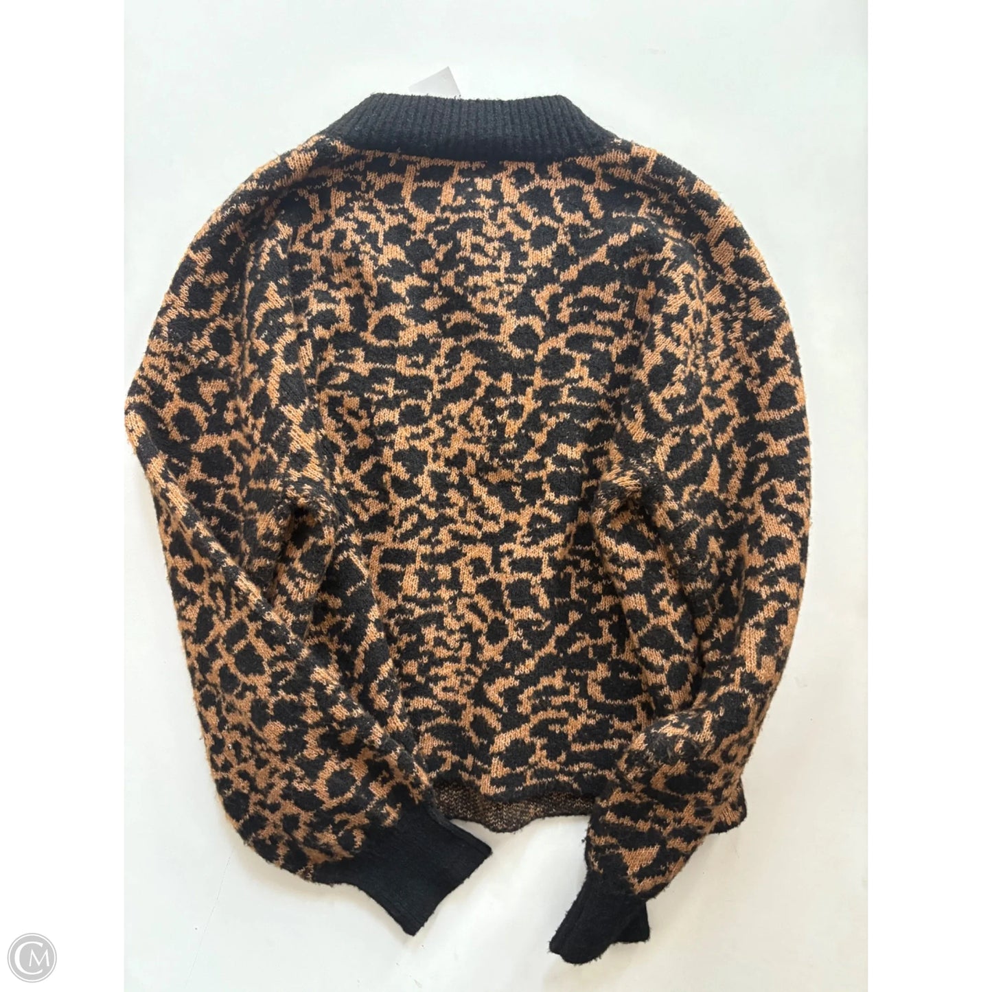 Sweater By Jessica Simpson In Animal Print, Size: M