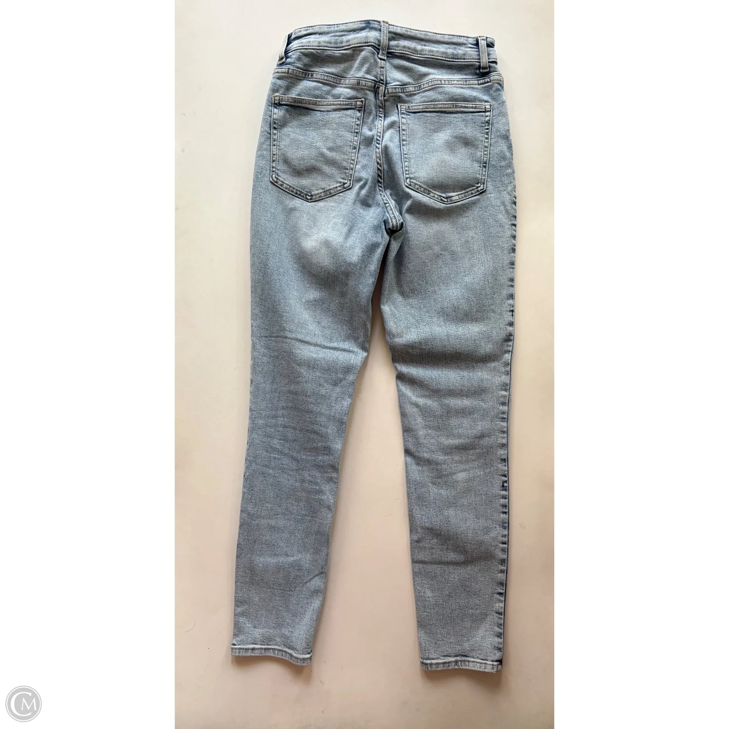 Jeans Straight By H&m In Blue, Size: 8