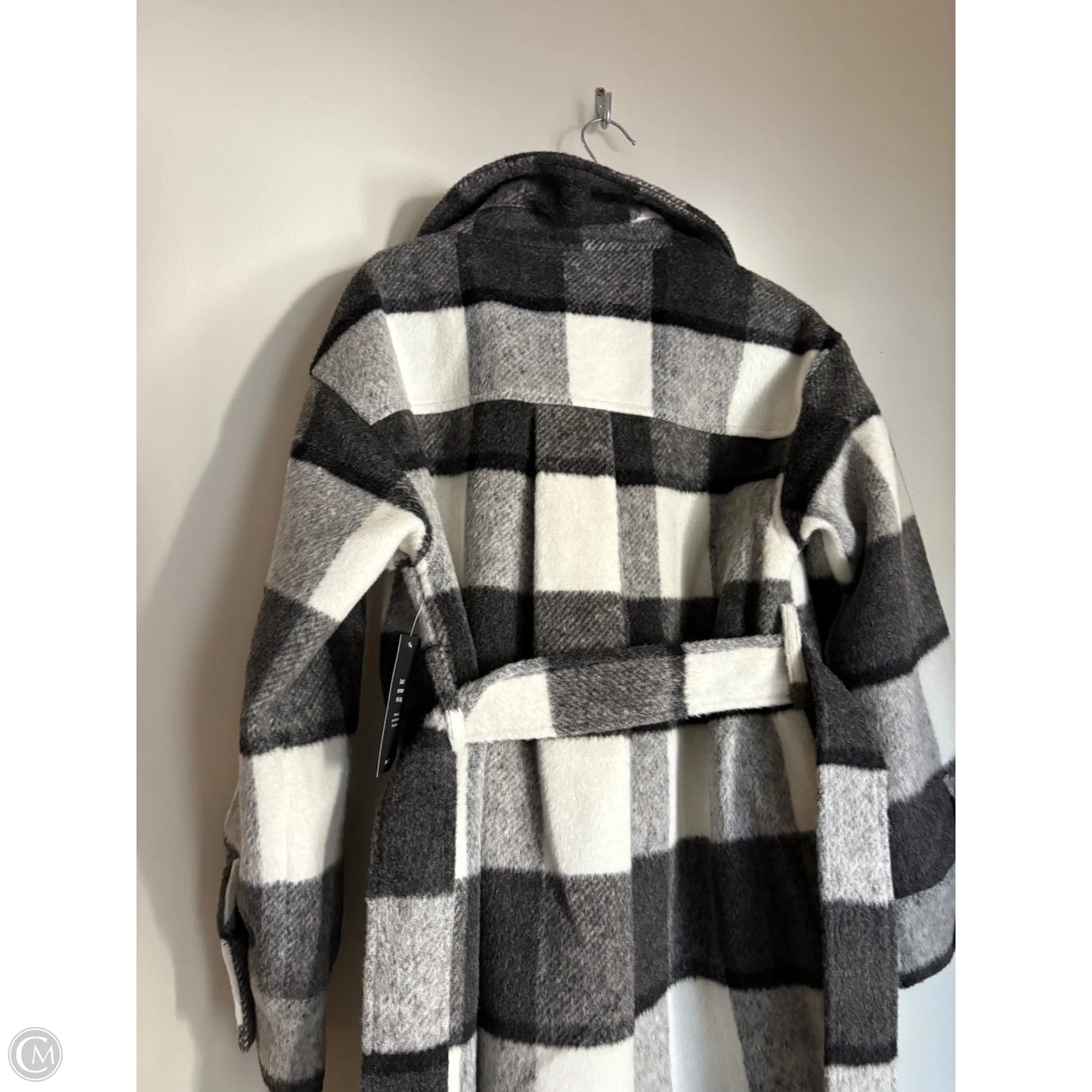 Coat Other By NA-KD In Plaid Pattern, Size: M