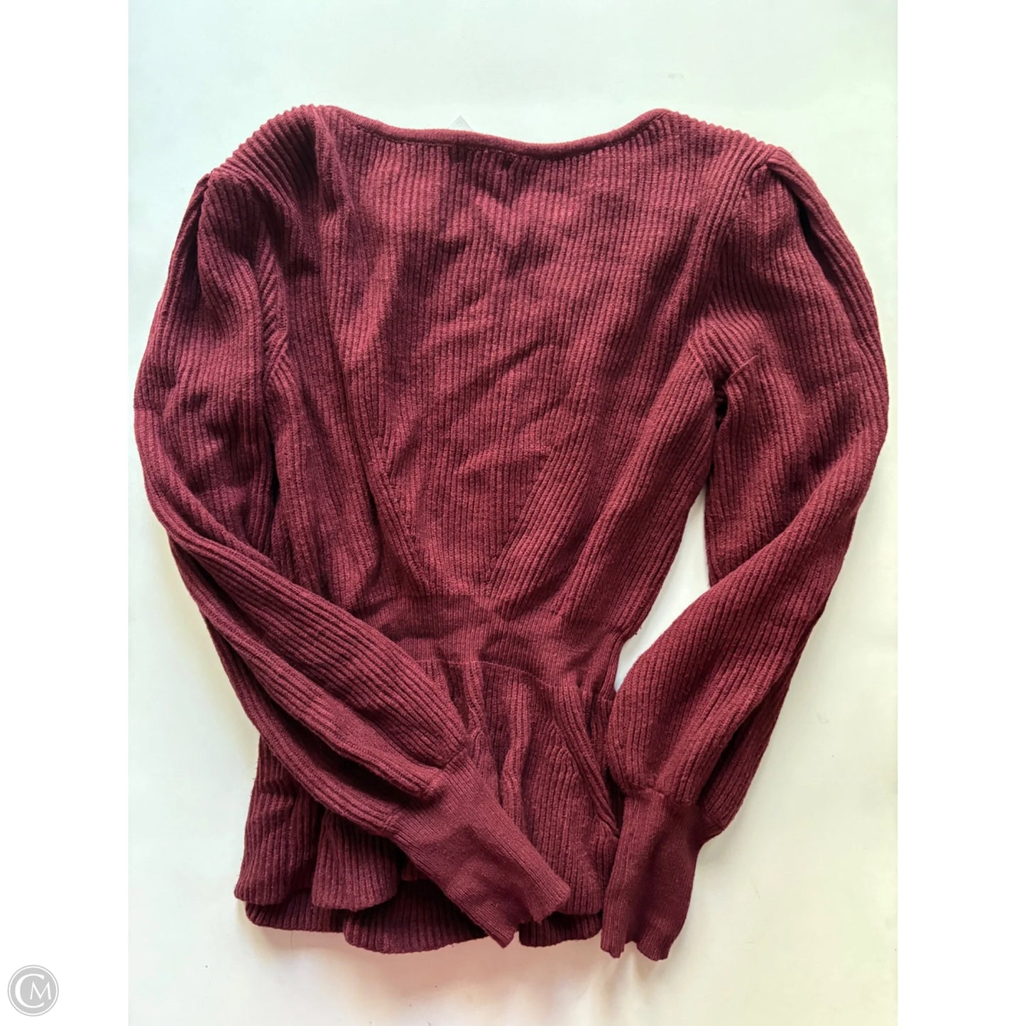 Sweater By Chicsoul In Maroon, Size: 2x