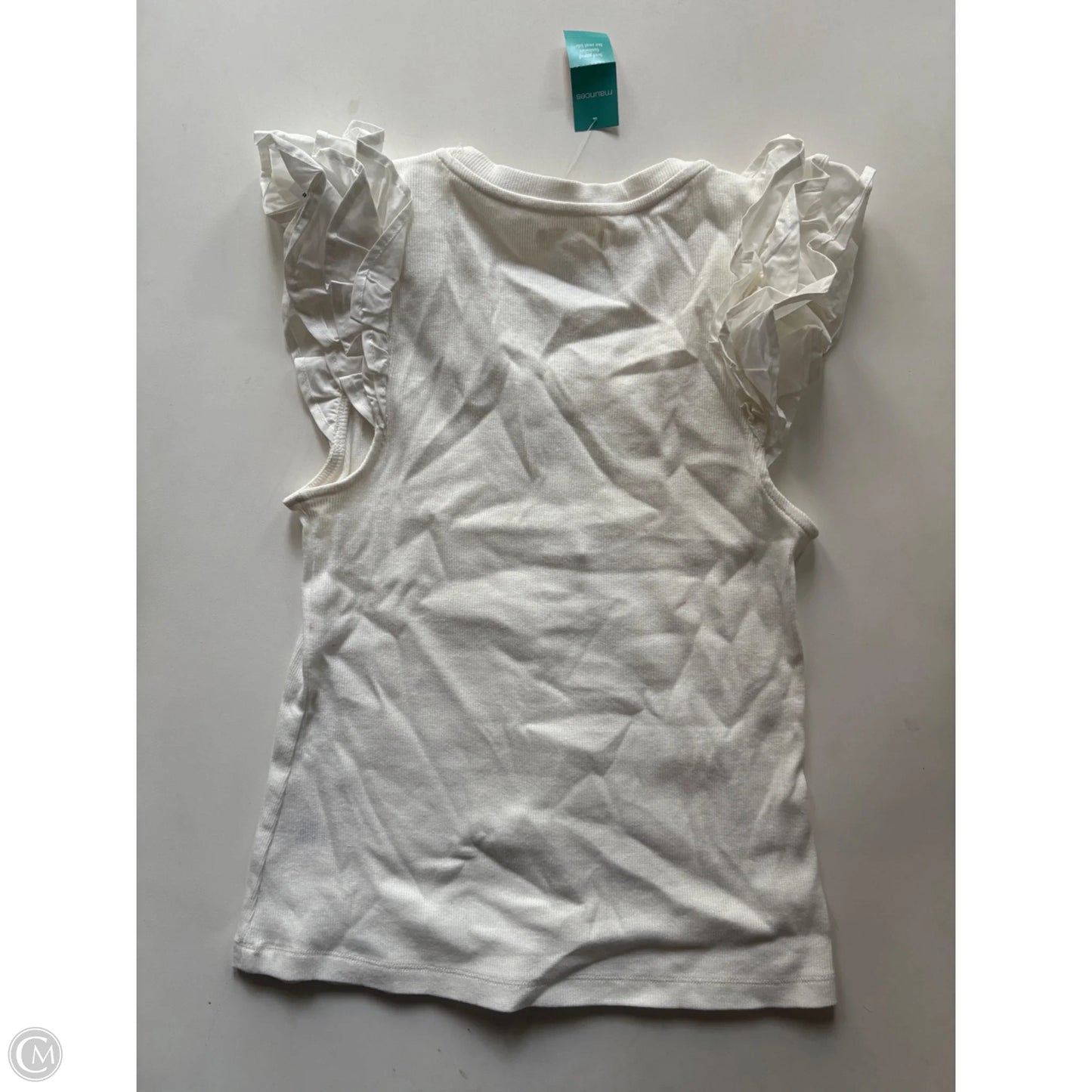Top Short Sleeve By Maurices In White, Size: M