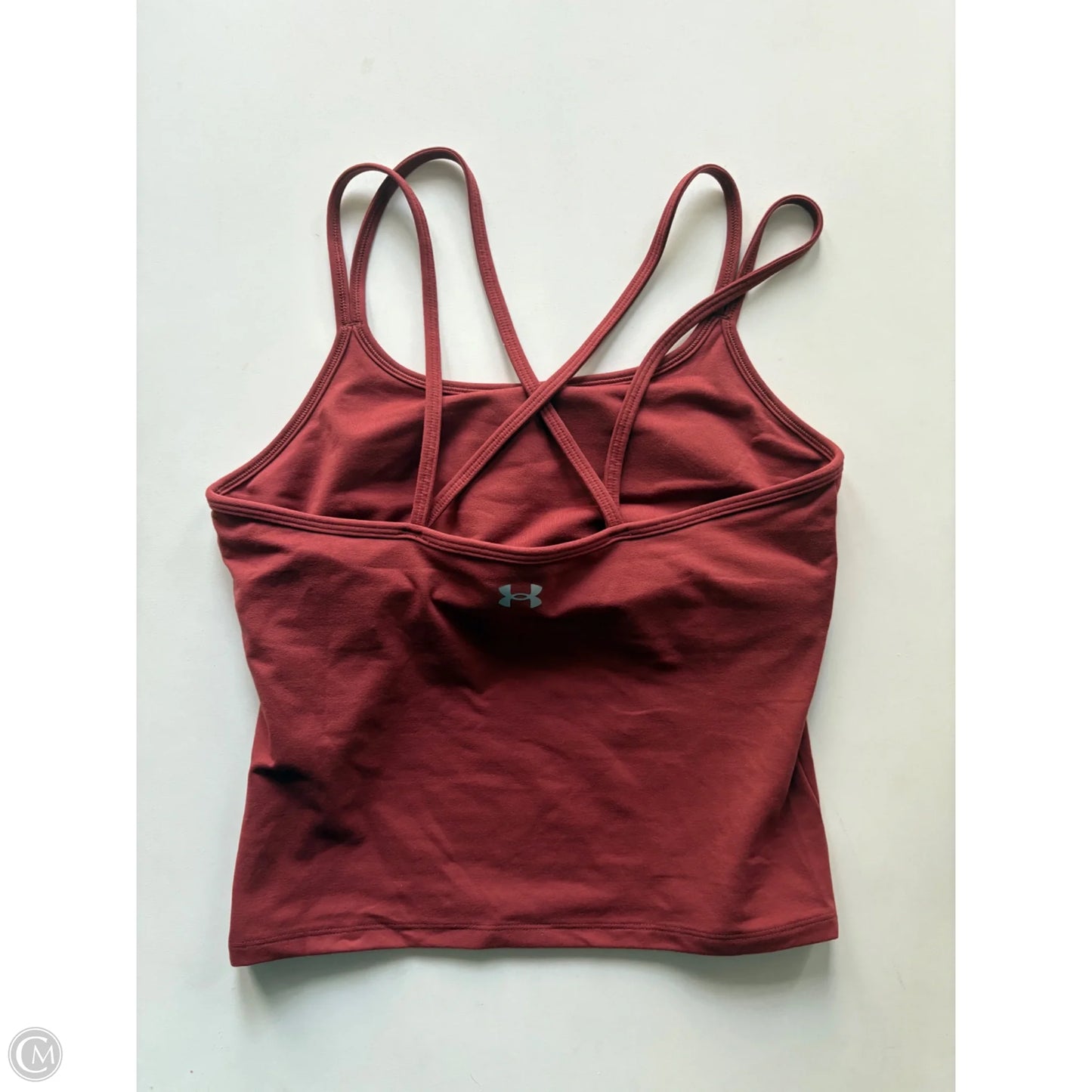 Athletic Tank Top By Under Armour In Brown, Size: M