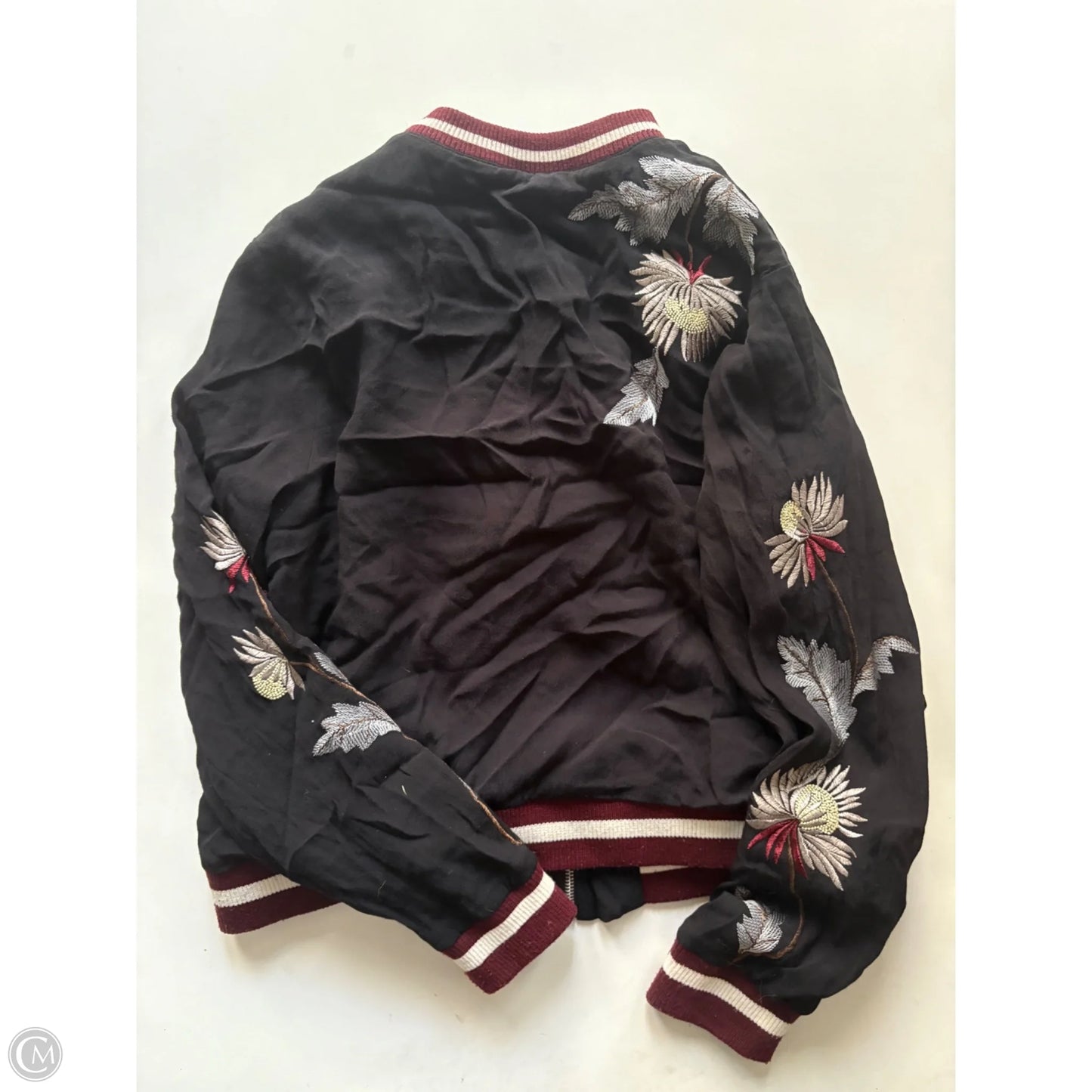 Jacket Moto By Chelsea And Theodore In Black, Size: M