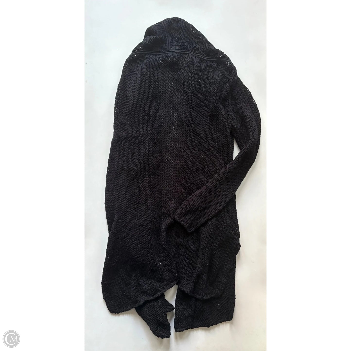 Sweater Cardigan By MM In Black, Size: M