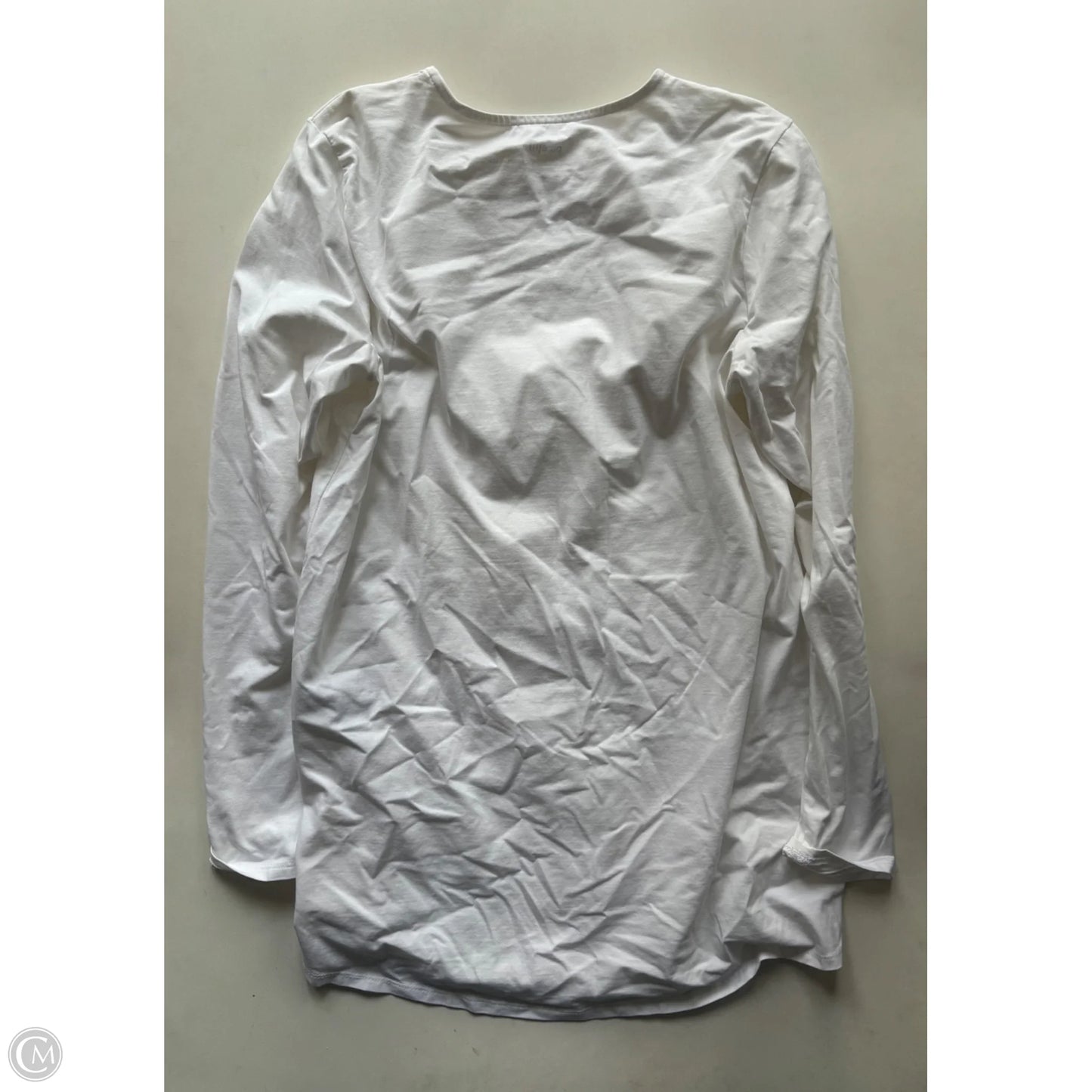 Top Long Sleeve By J. Jill In White, Size: S