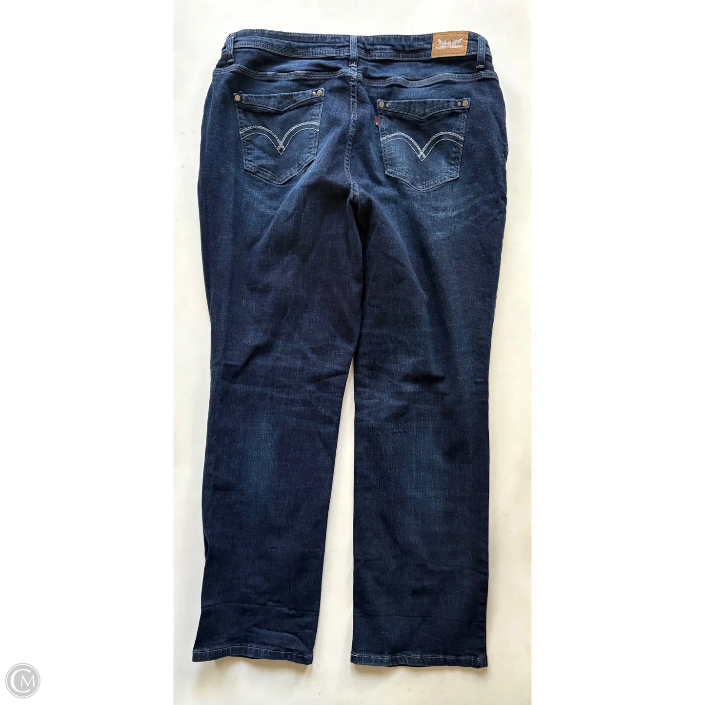 Jeans Straight By Silver In Blue, Size: 20