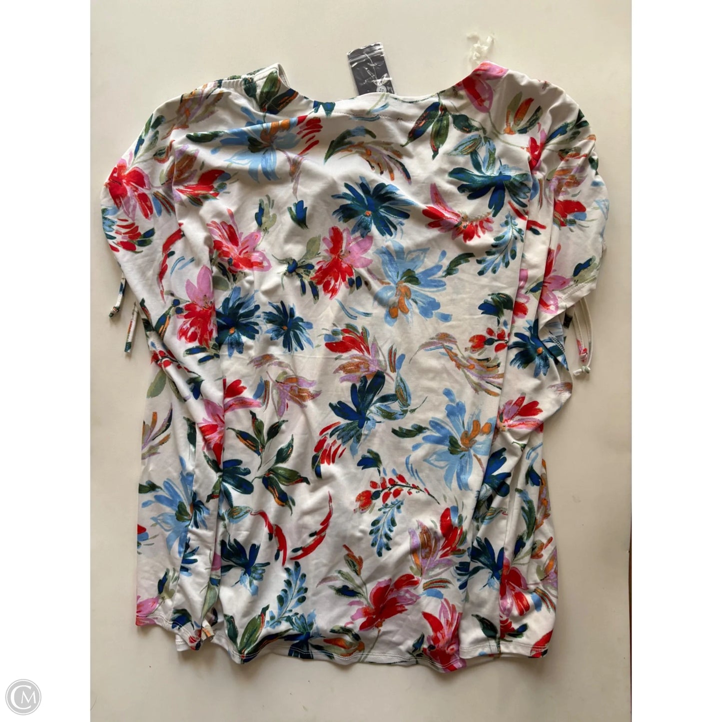 Blouse Sleeveless By Robert Louis In Floral Print, Size: 3x