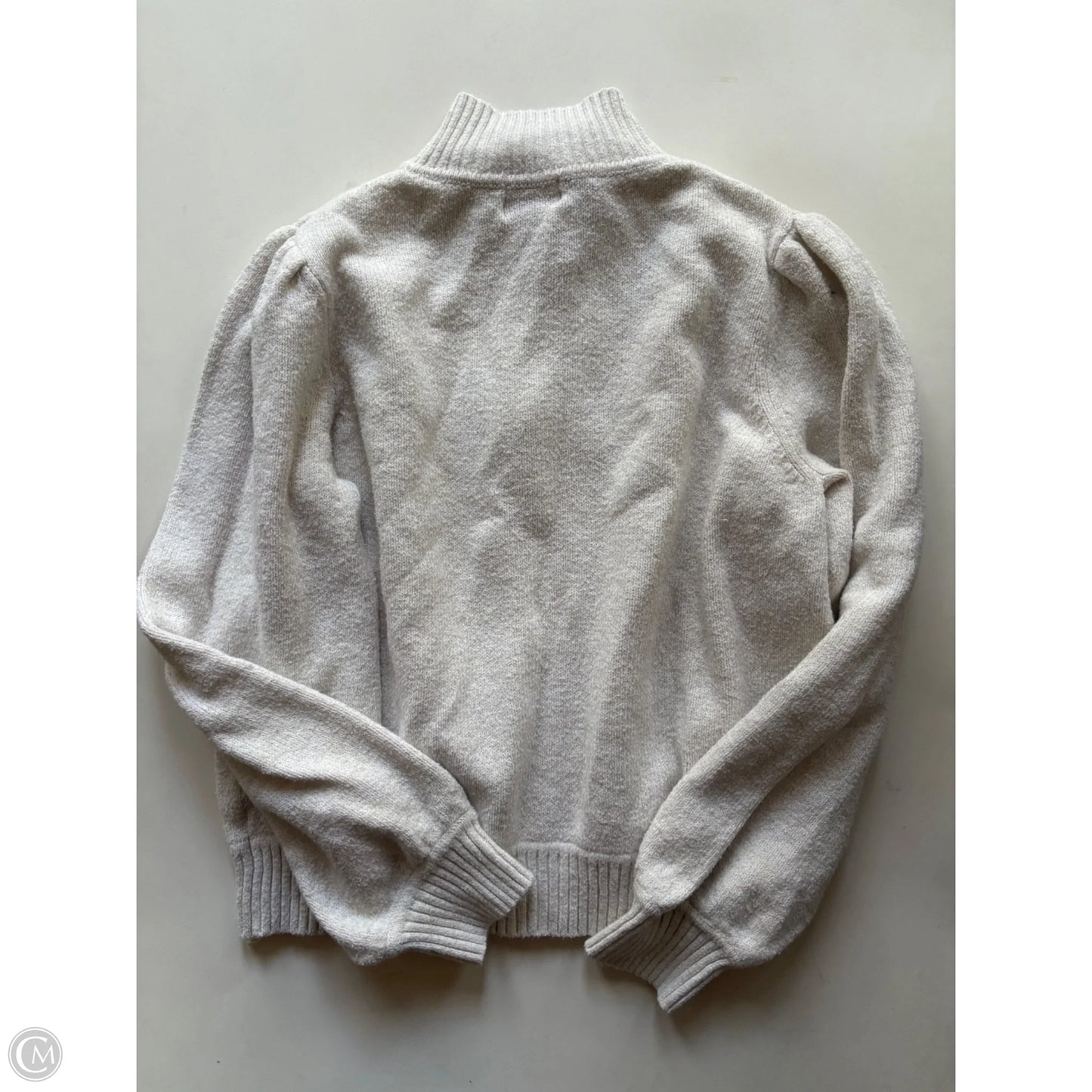 Jacket Faux Fur & Sherpa By Universal Thread In Cream, Size: M