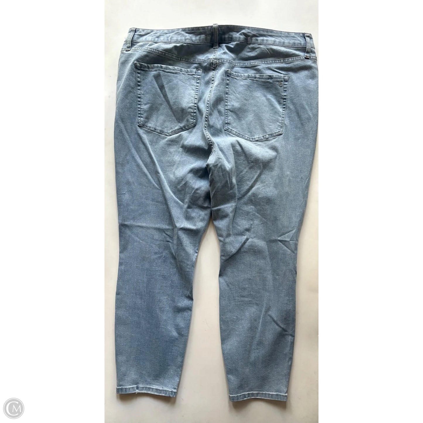 Jeans Straight By True Craft In Blue, Size: 22