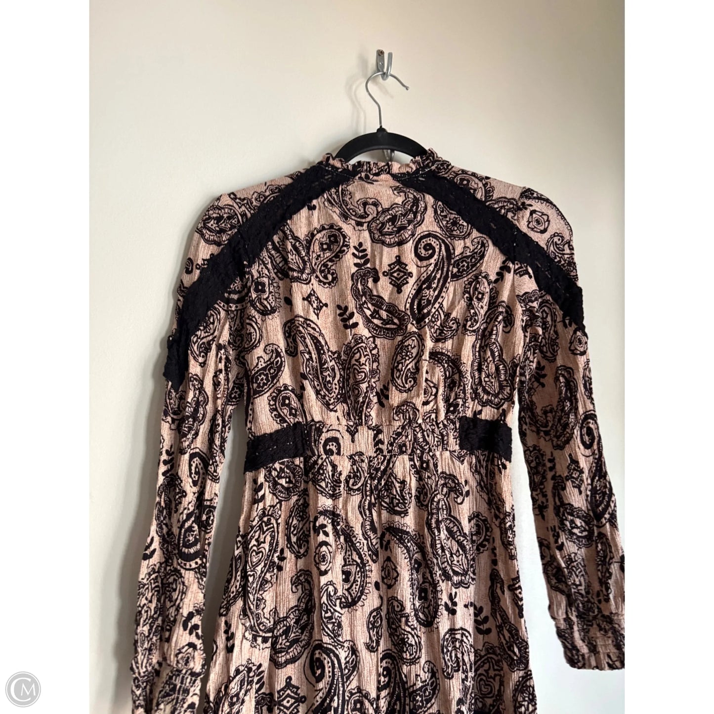 Dress Casual Midi By Knox Rose In Brown, Size: Xs