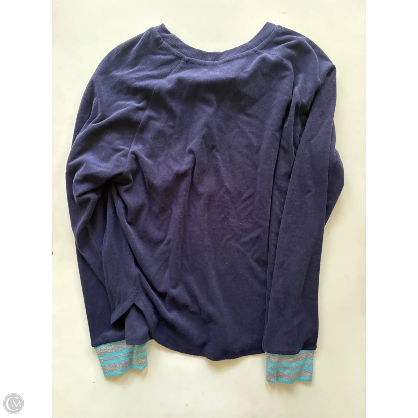 Top Long Sleeve By Southern Tide In Navy, Size: L