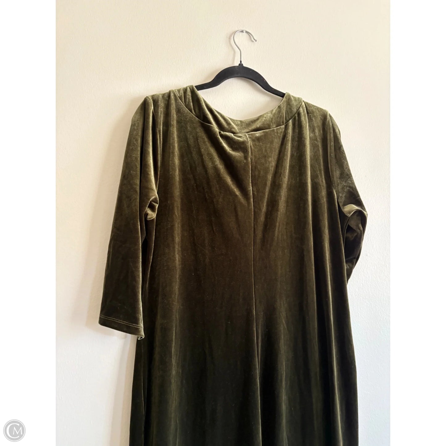 Dress Party Long By Attitude In Green, Size: Lp