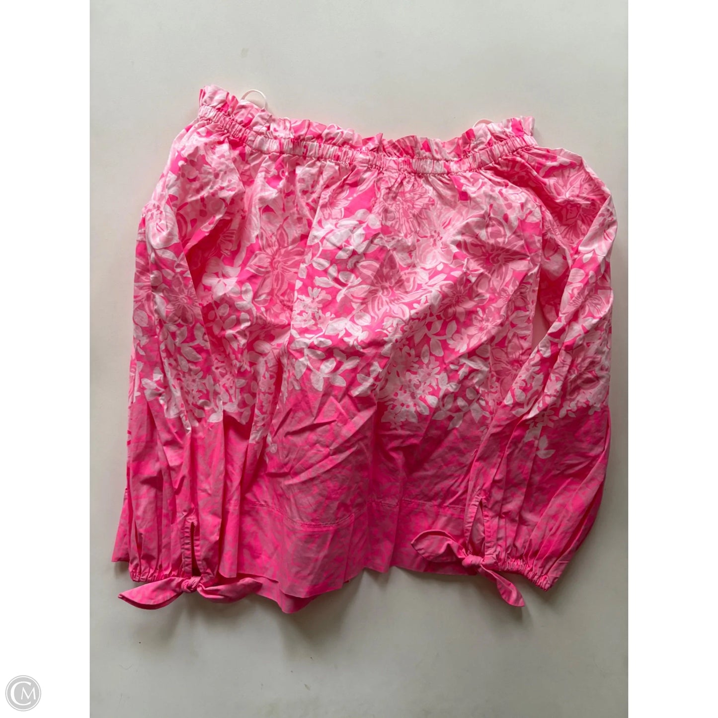 Top Long Sleeve Designer By Lilly Pulitzer In Pink, Size: Xs