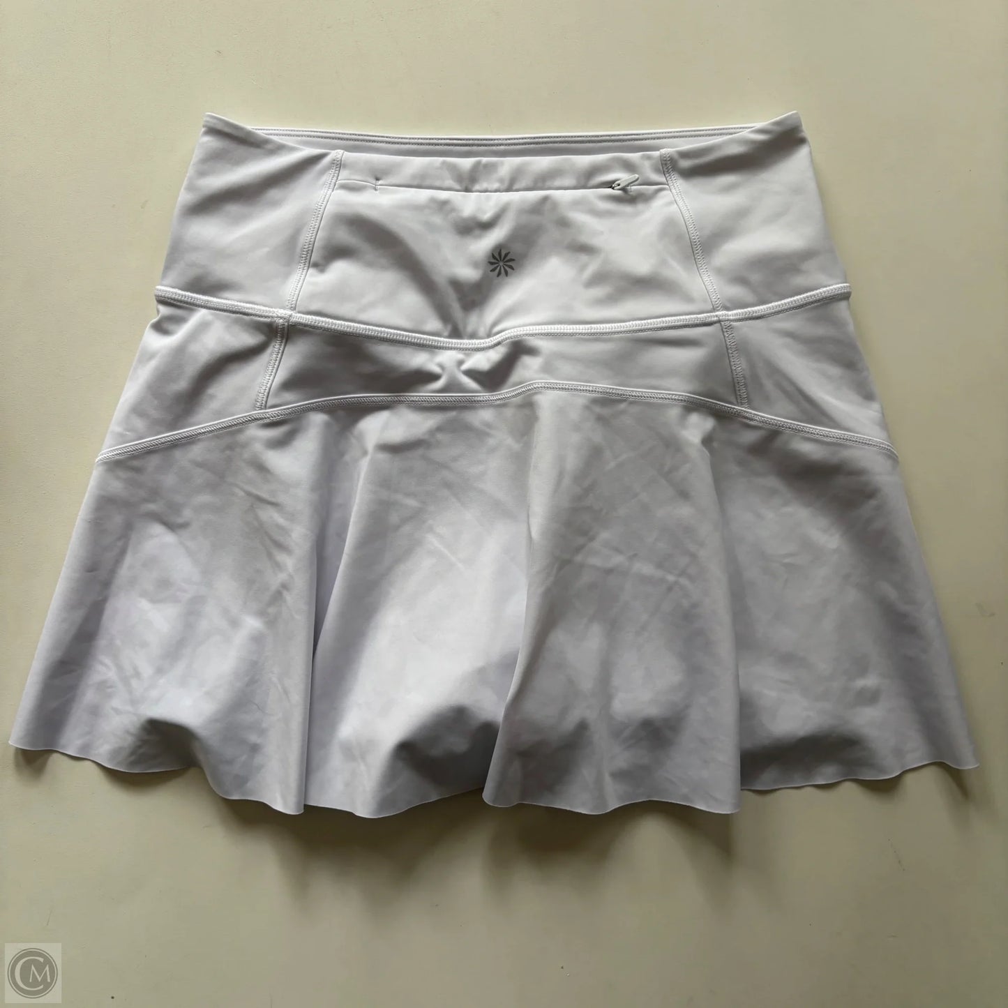 Athletic Skort By Athleta In White, Size: Xs