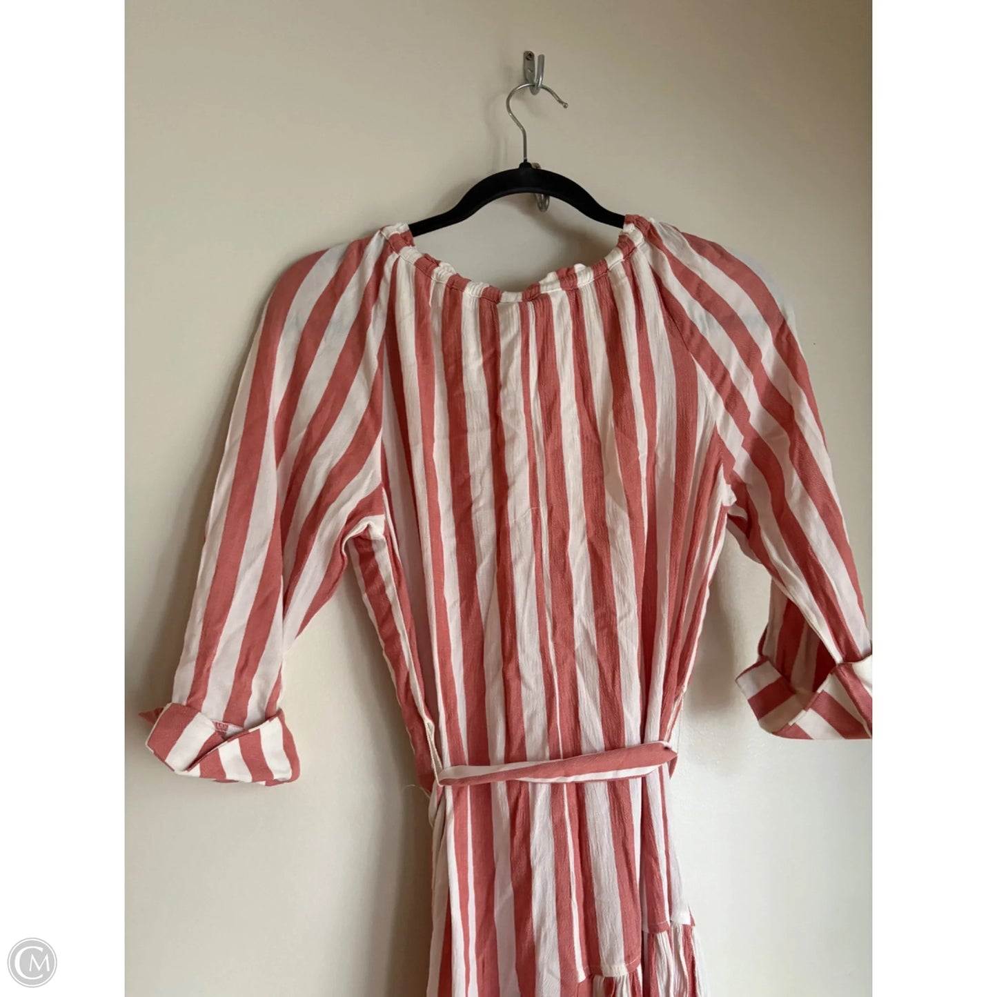 Dress Casual Midi By Violet And Claire In Striped Pattern, Size: S