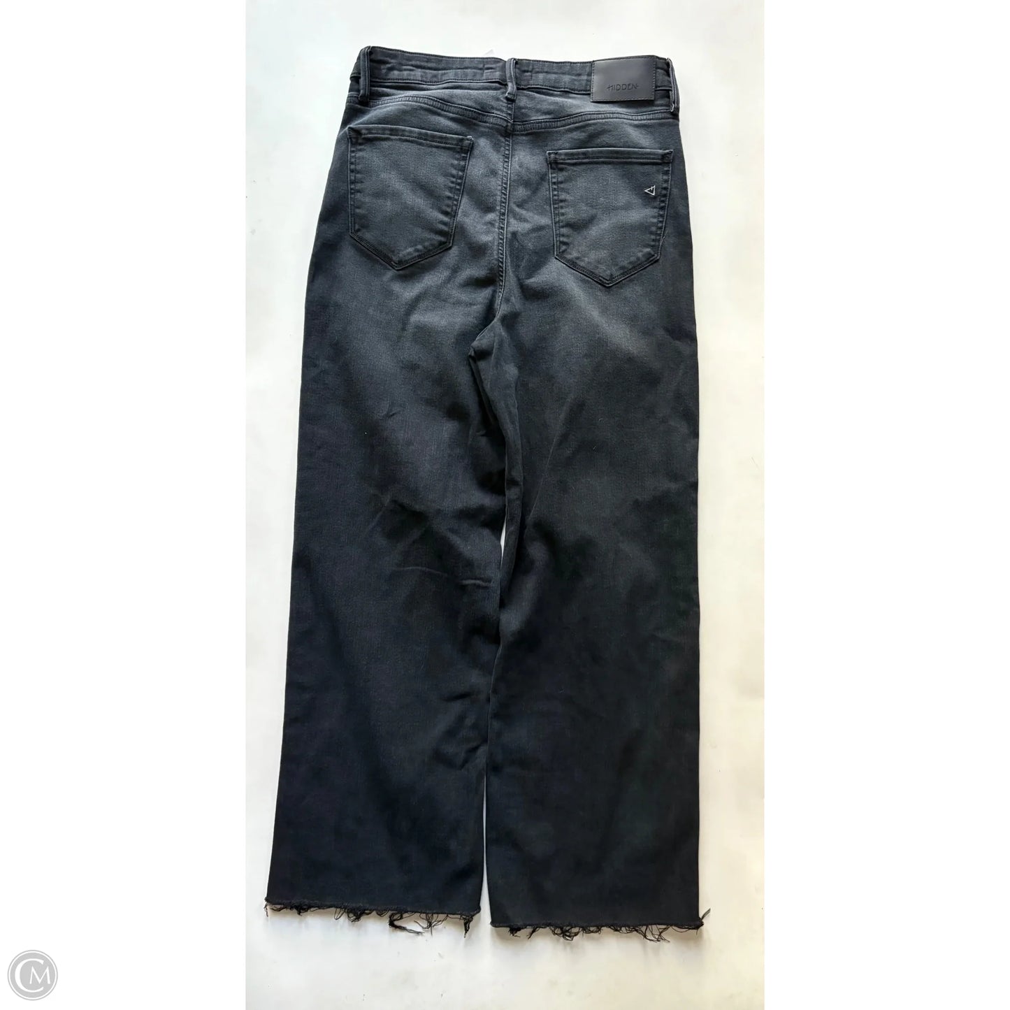 Jeans Wide Leg By Hidden In Black, Size: 12