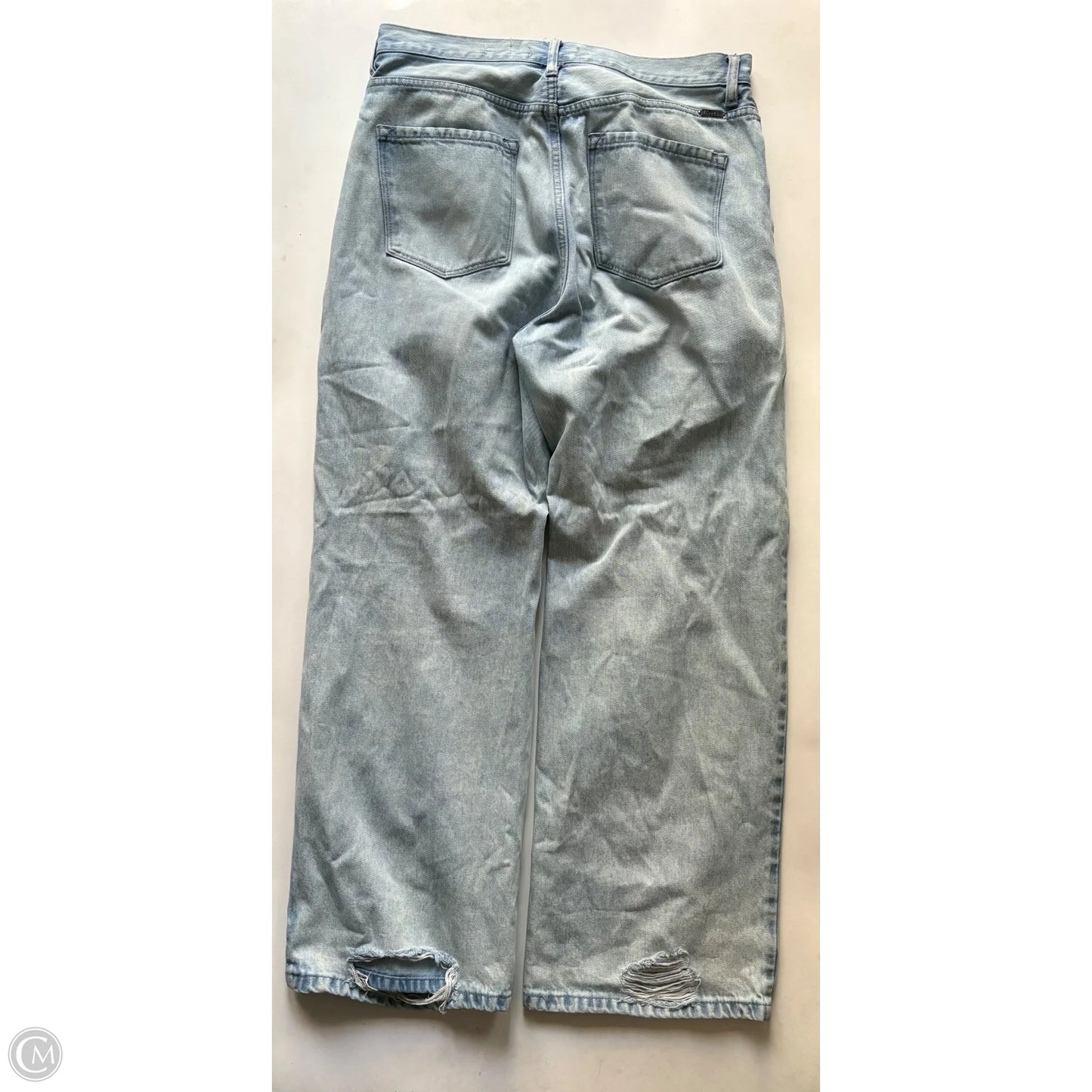 Jeans Wide Leg By Kancan In Blue, Size: 10