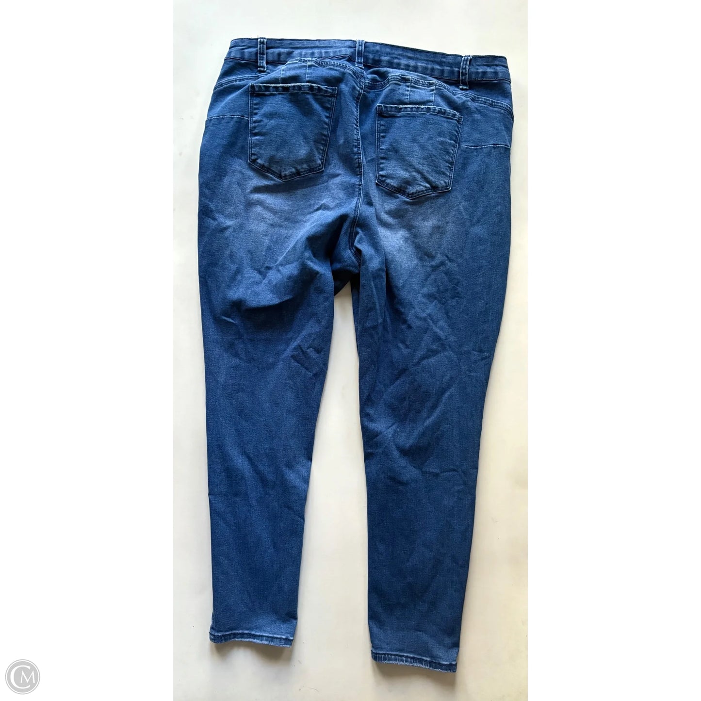 Jeans Straight By Wax Jean In Blue, Size: 24