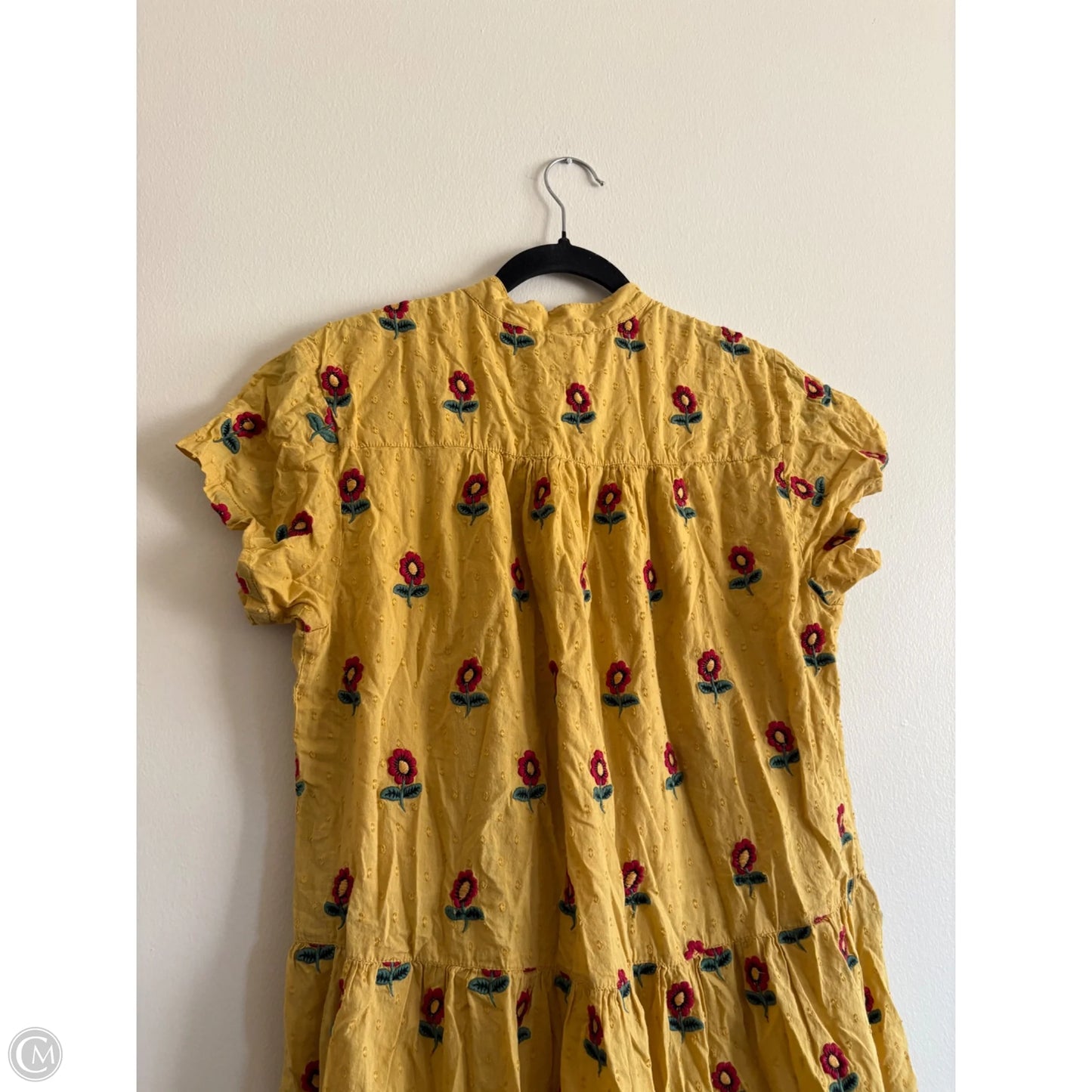 Dress Casual Midi By Uncle Frank In Yellow, Size: S