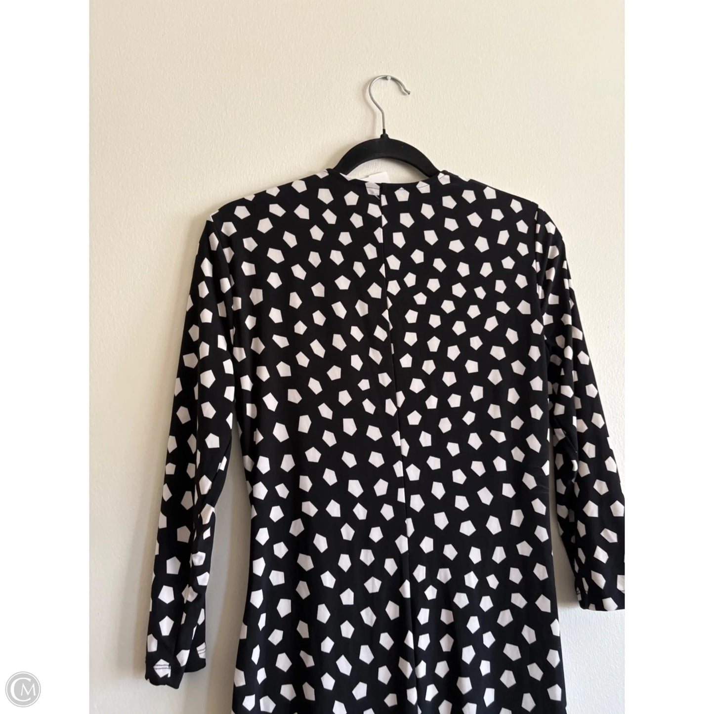 Dress Work By Anne Klein In Black & White, Size: M