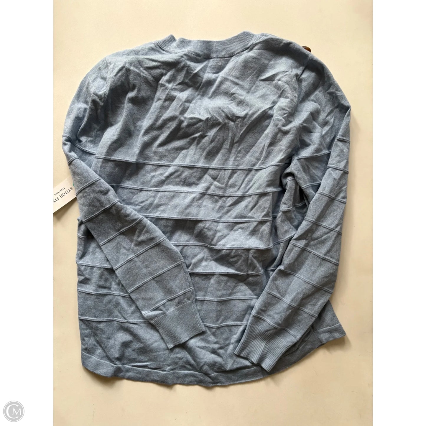 Sweater By Clover In Blue, Size: Xl