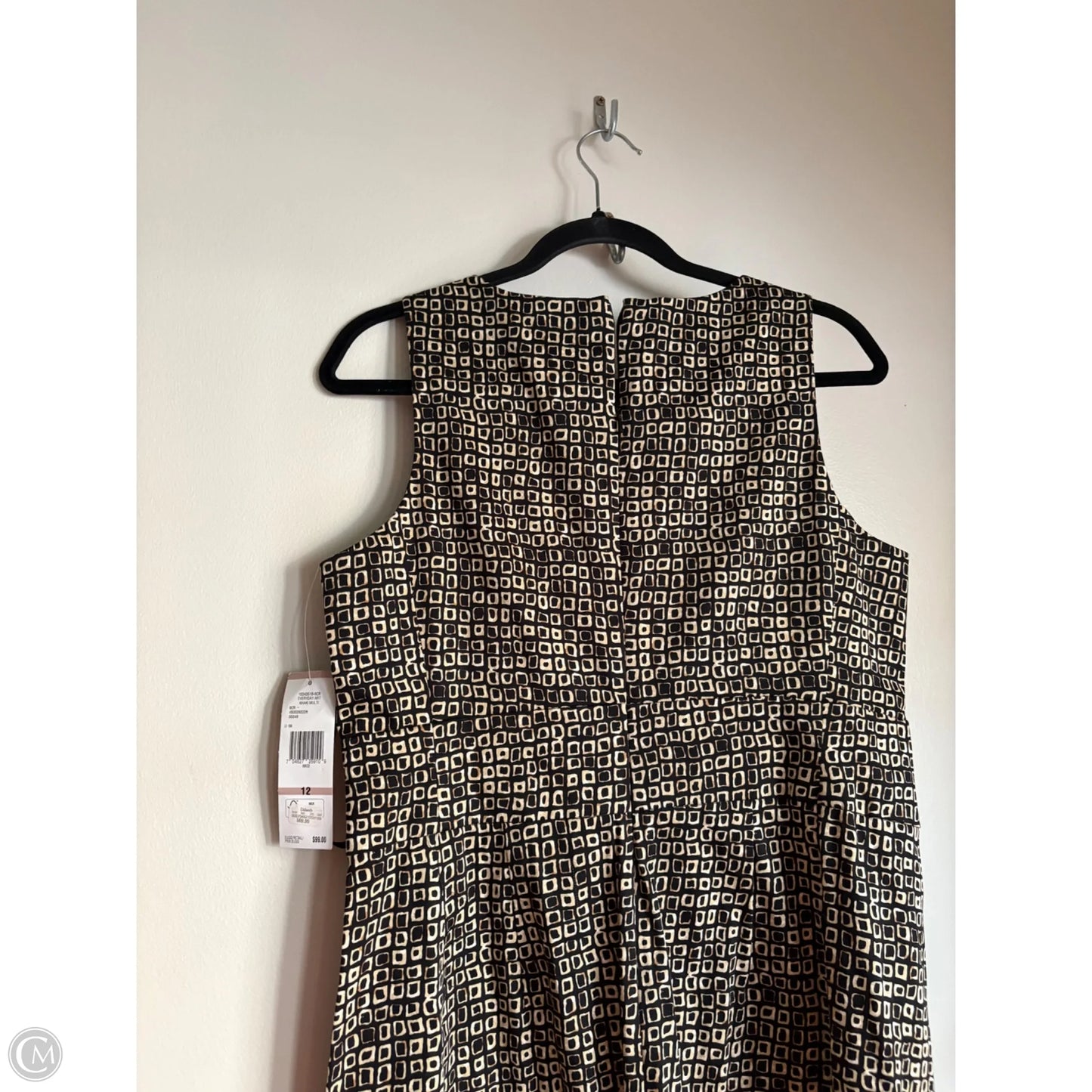 Dress Work By Evan-picone In Black & Brown, Size: L
