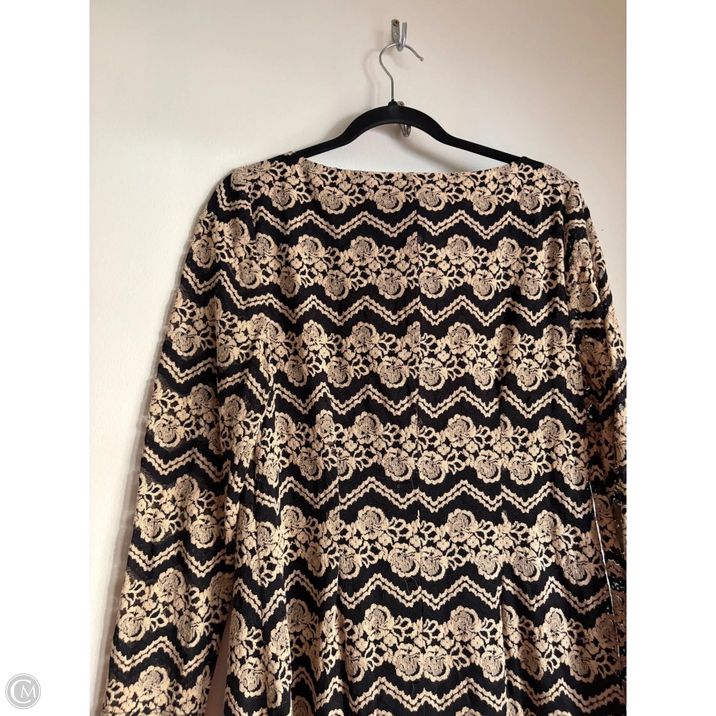 Dress Work By Jessica Howard In Black & Brown, Size: L