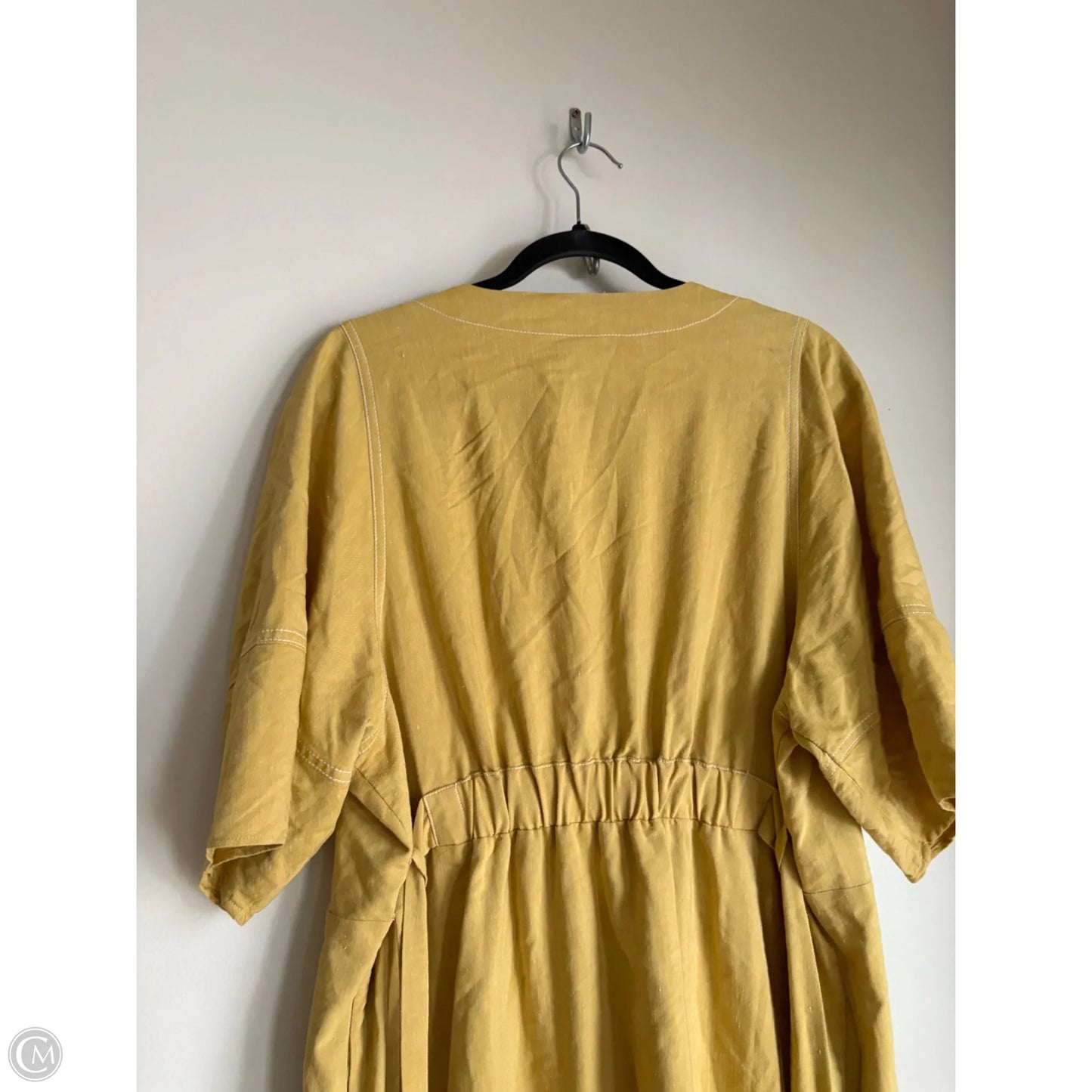 Dress Casual Maxi By Eva Mendes In Yellow, Size: L