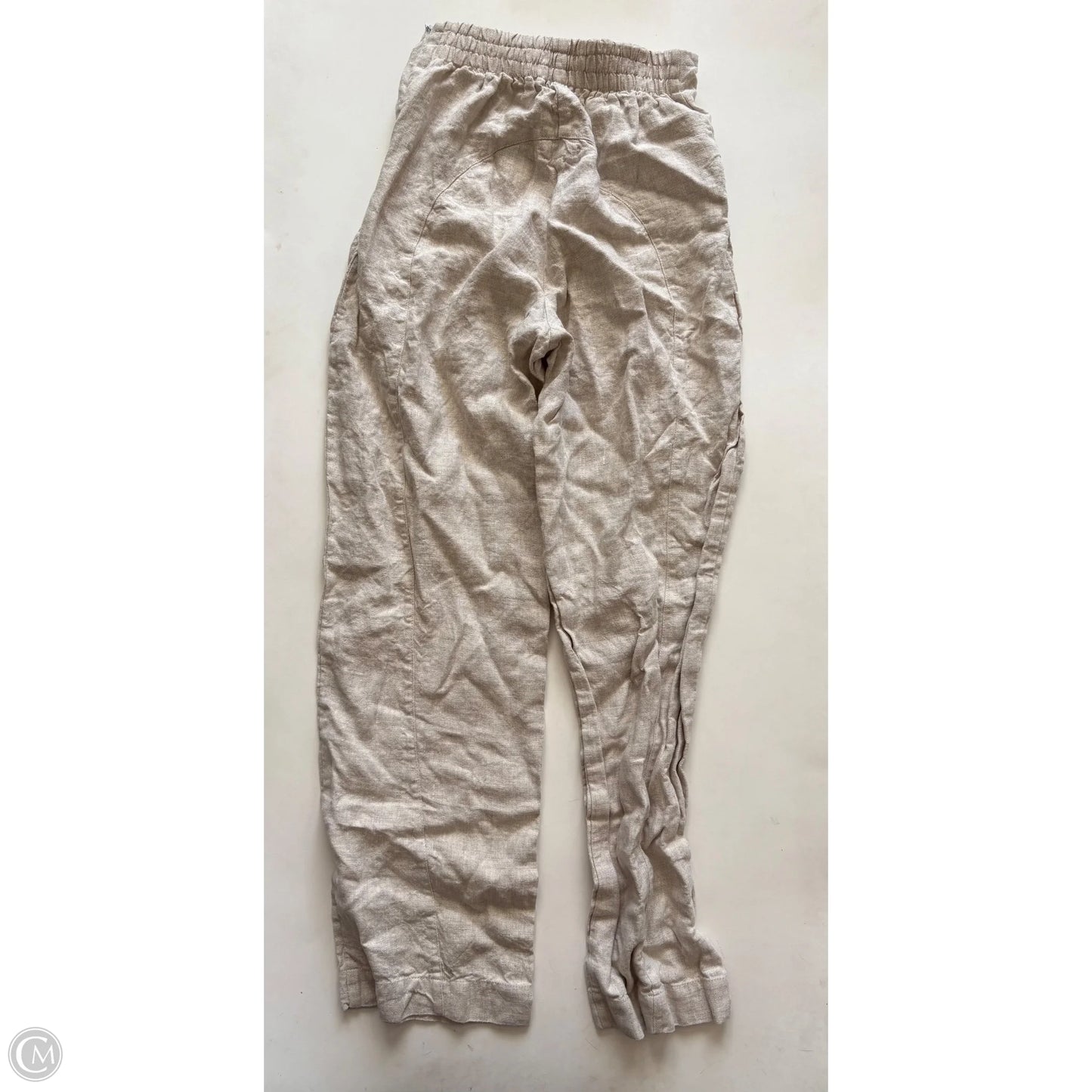 Pants Linen By Cedar & Vine In Cream, Size: 4