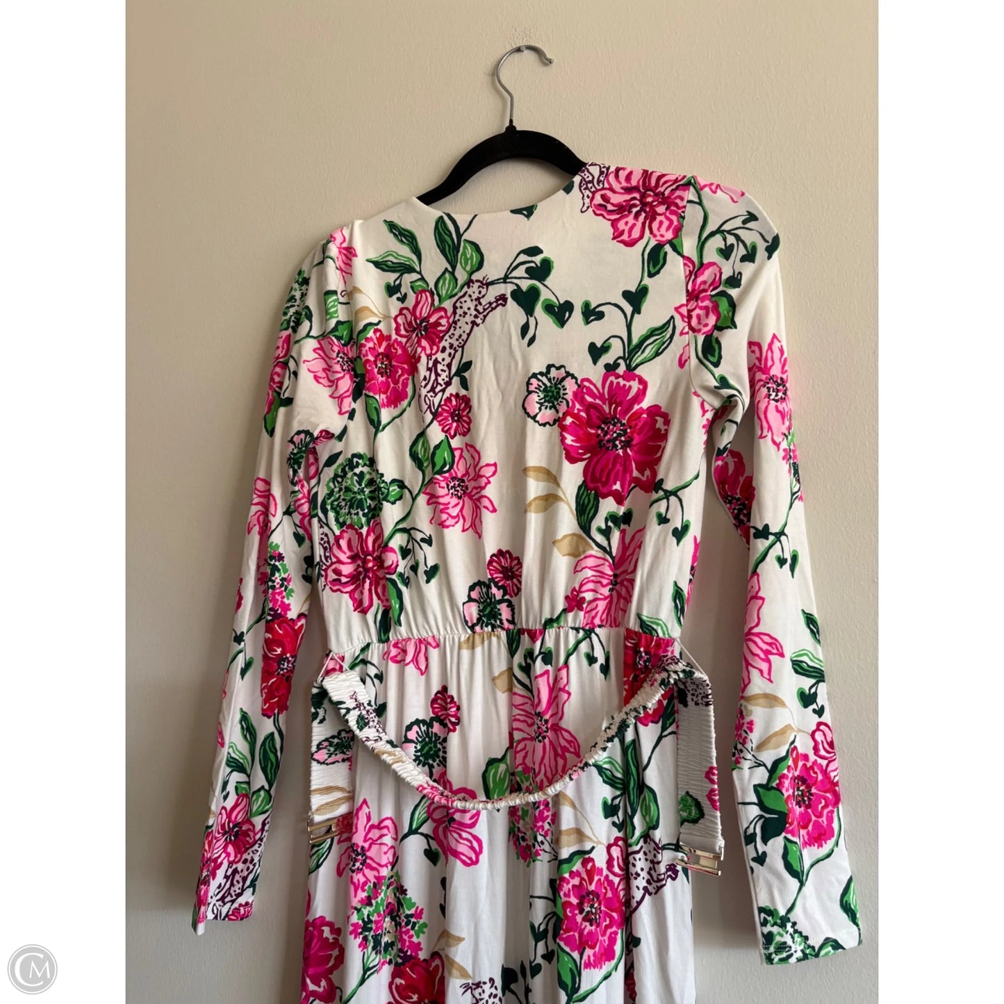 Dress Designer By Lilly Pulitzer In Floral Print, Size: Xs