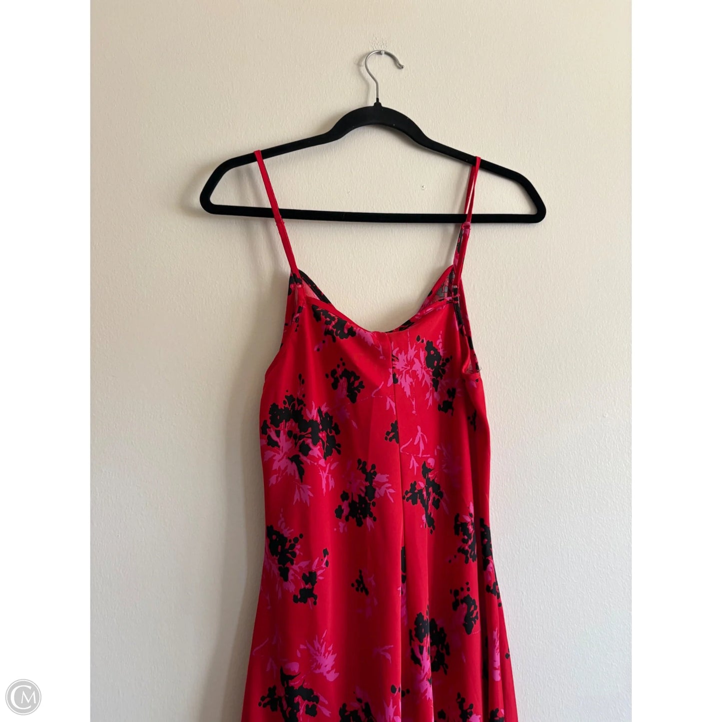 Dress Casual Midi By A New Day In Red, Size: L