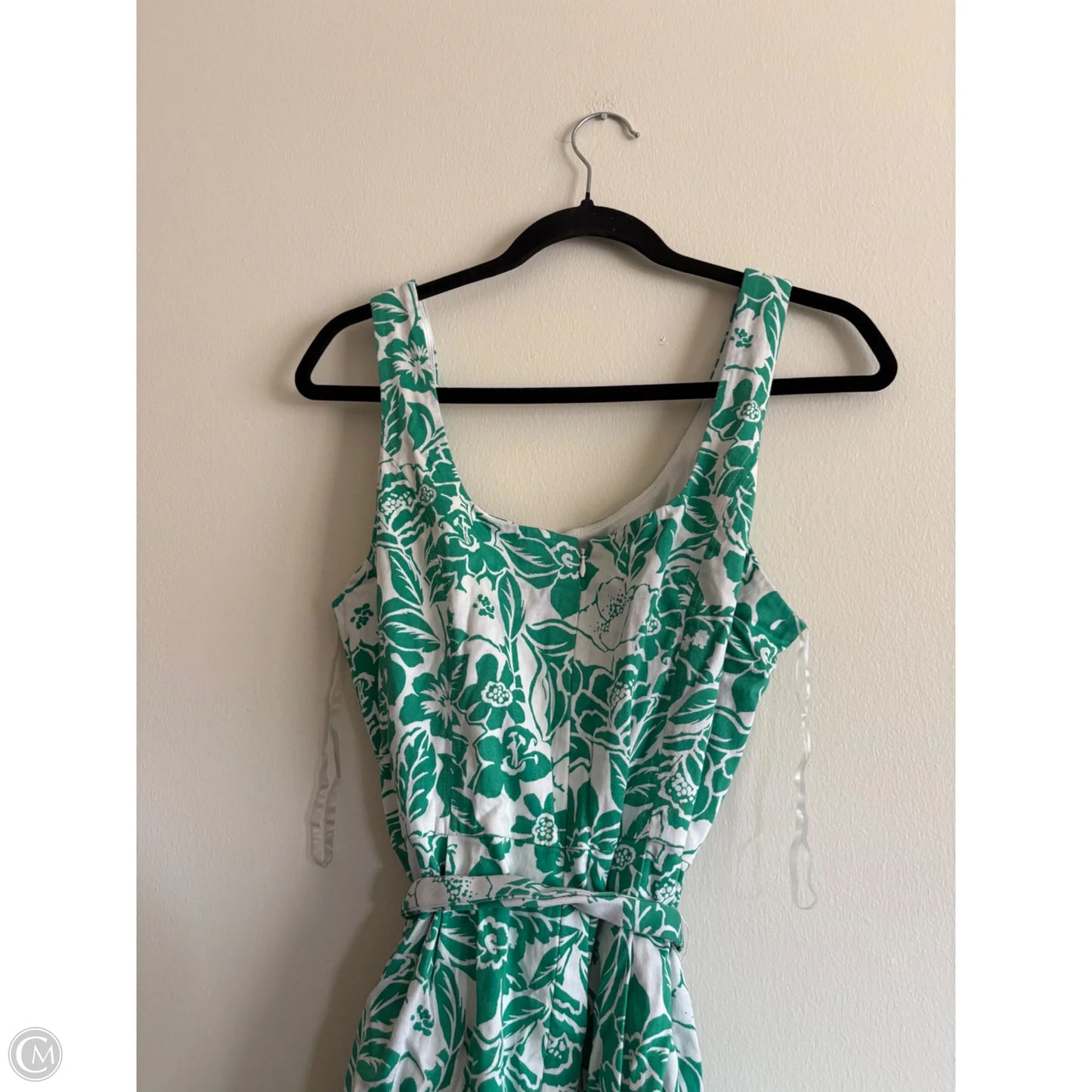 Dress Casual Midi By Anne Klein In Green, Size: L