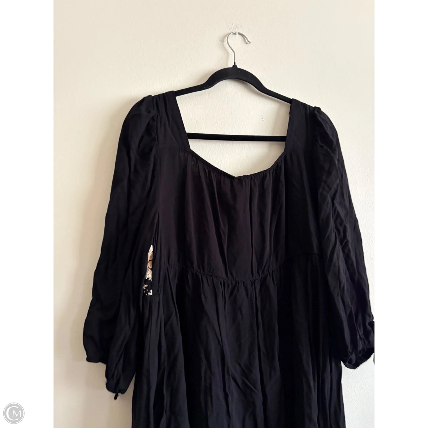 Dress Casual Midi By Cato In Black, Size: Xl