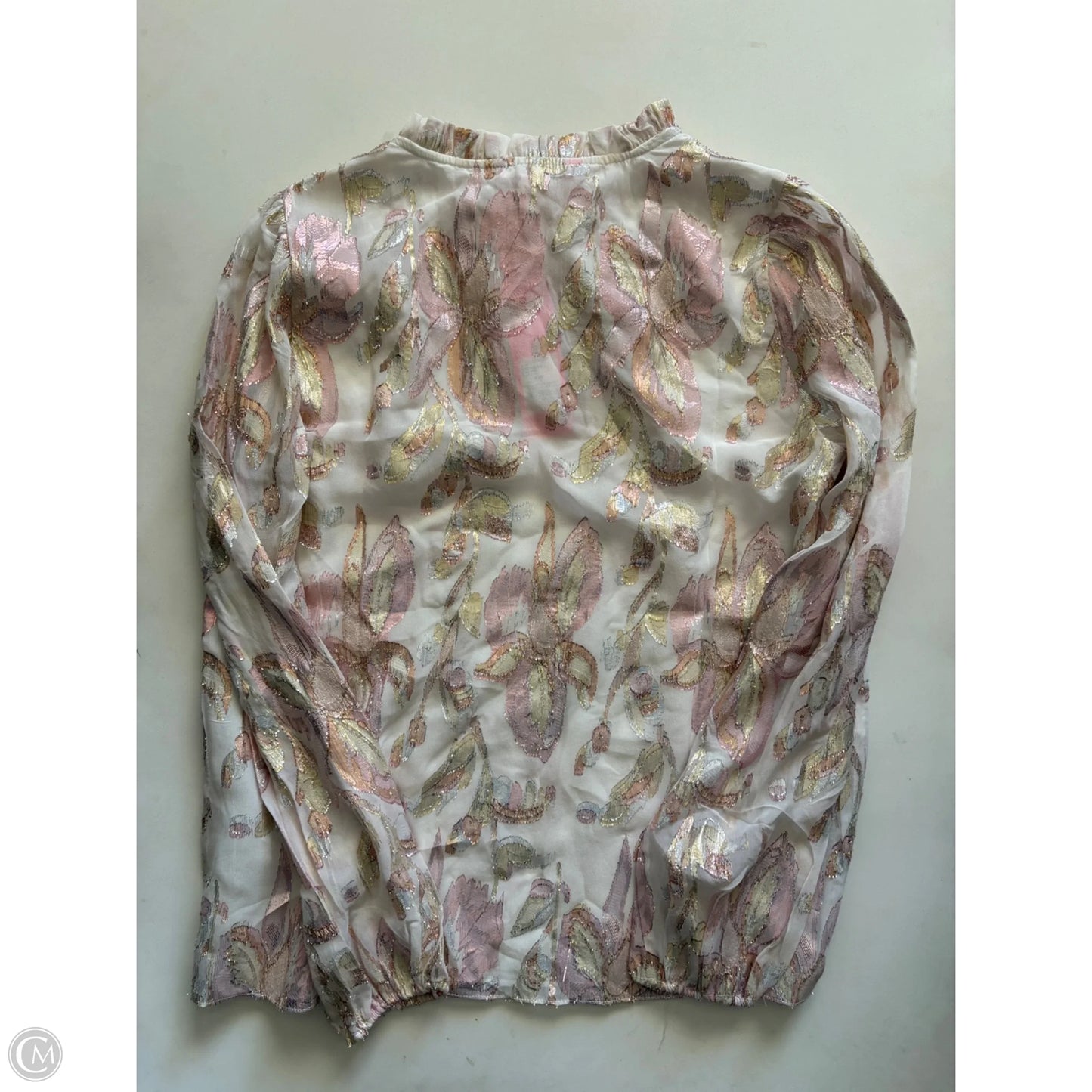Blouse Designer By Lilly Pulitzer In Pink, Size: Xs