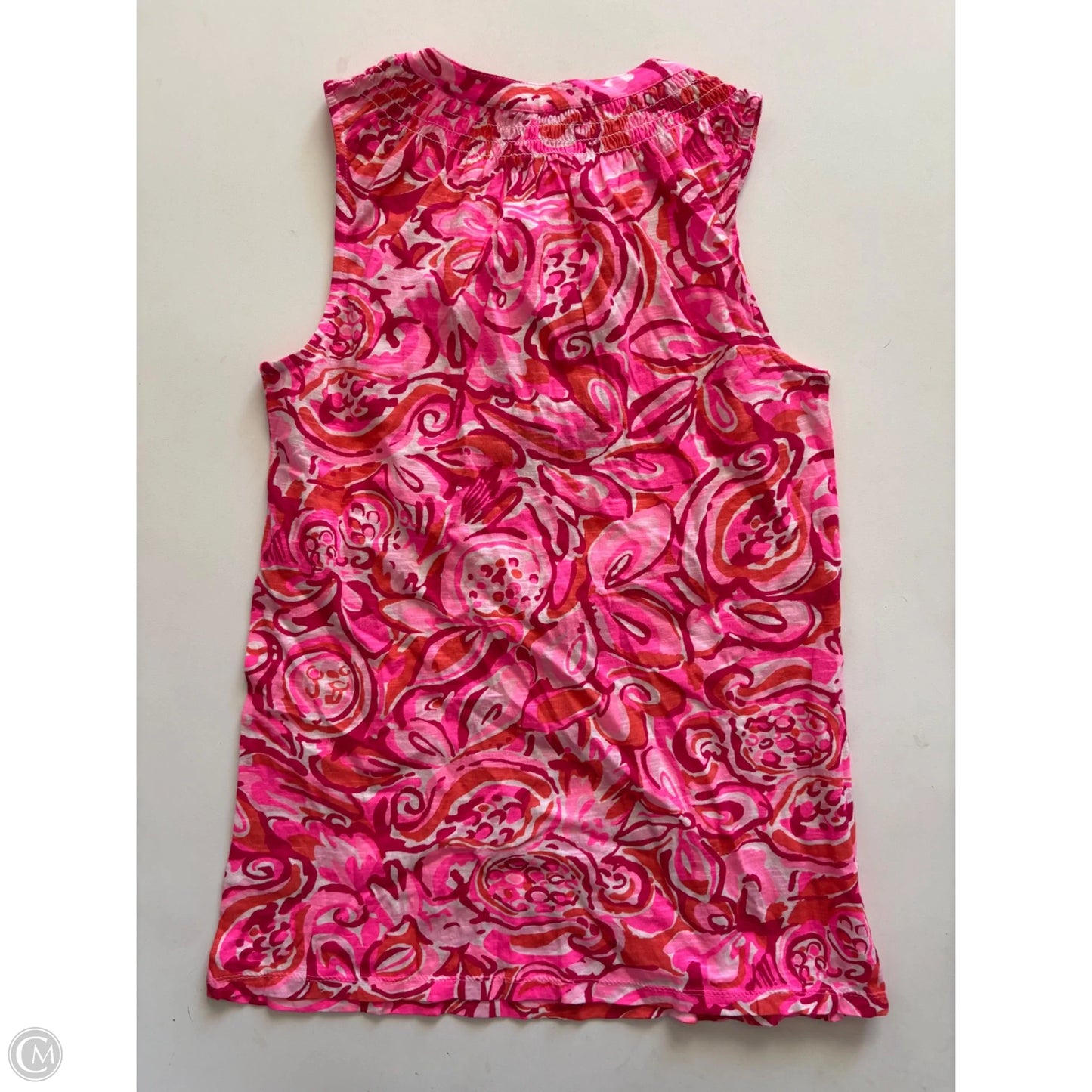 Tank Top Designer By Lilly Pulitzer In Pink, Size: Xs