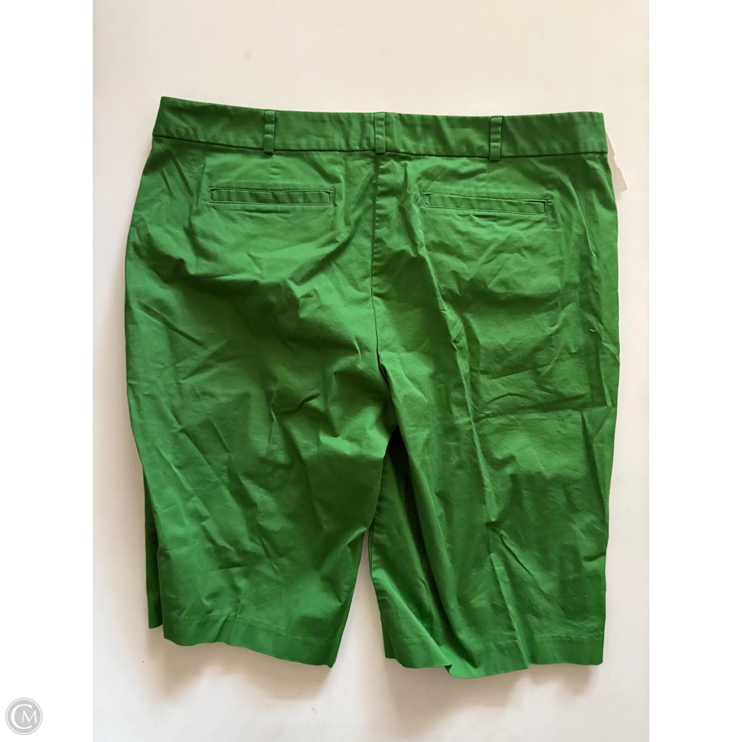 Shorts Designer By Michael Kors In Green, Size: 12