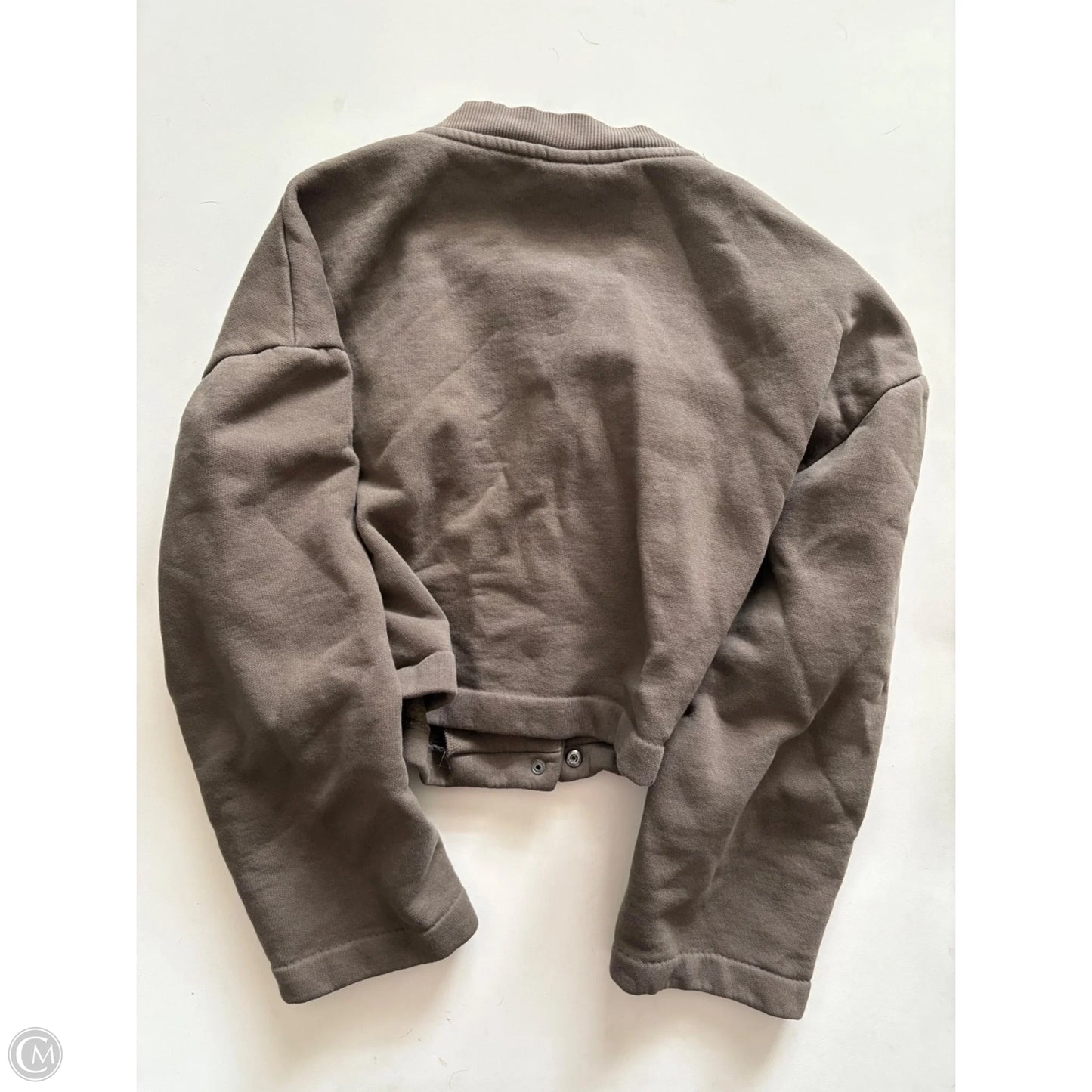 Jacket Moto By H&m In Brown, Size: L