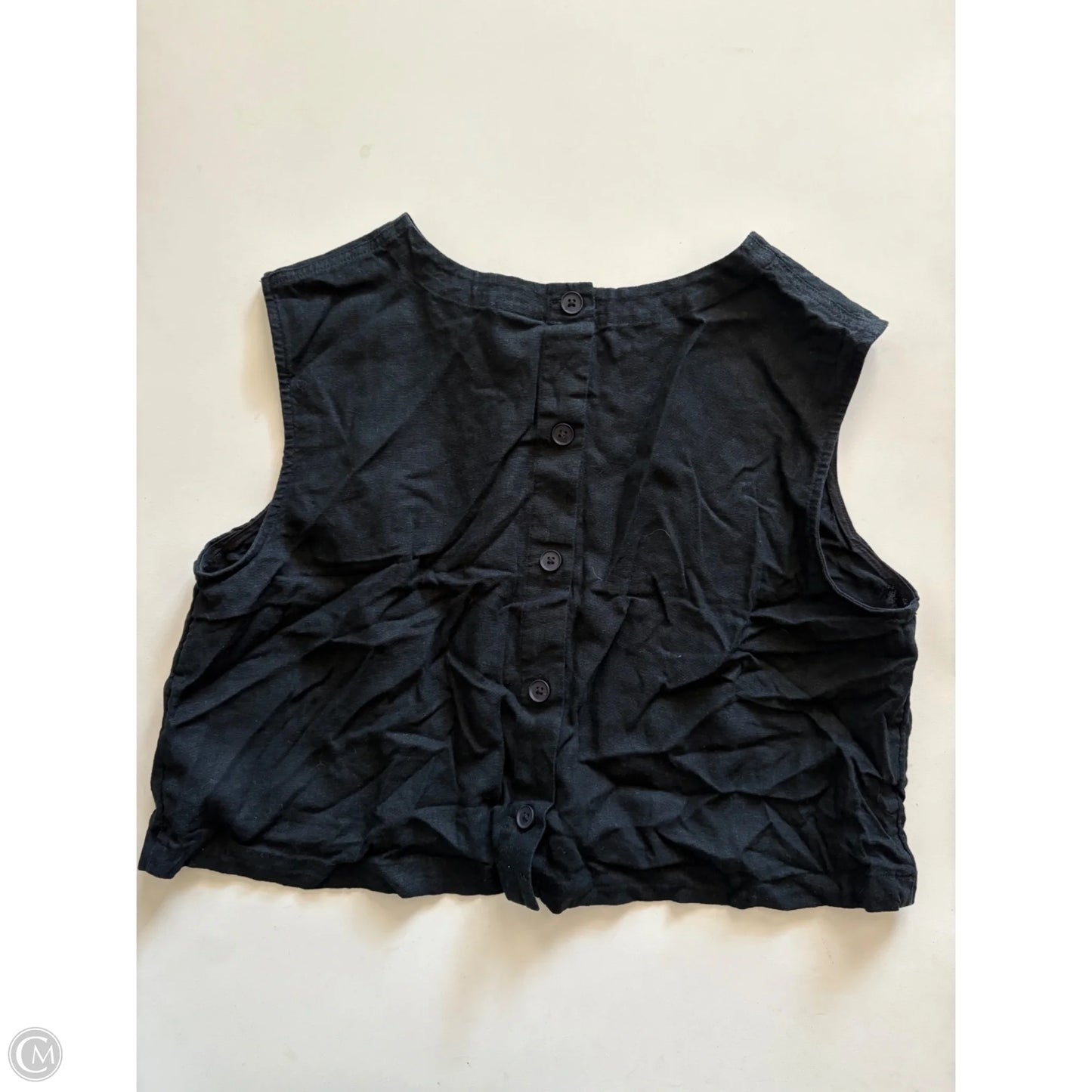 Top Sleeveless By A New Day In Black, Size: Xl